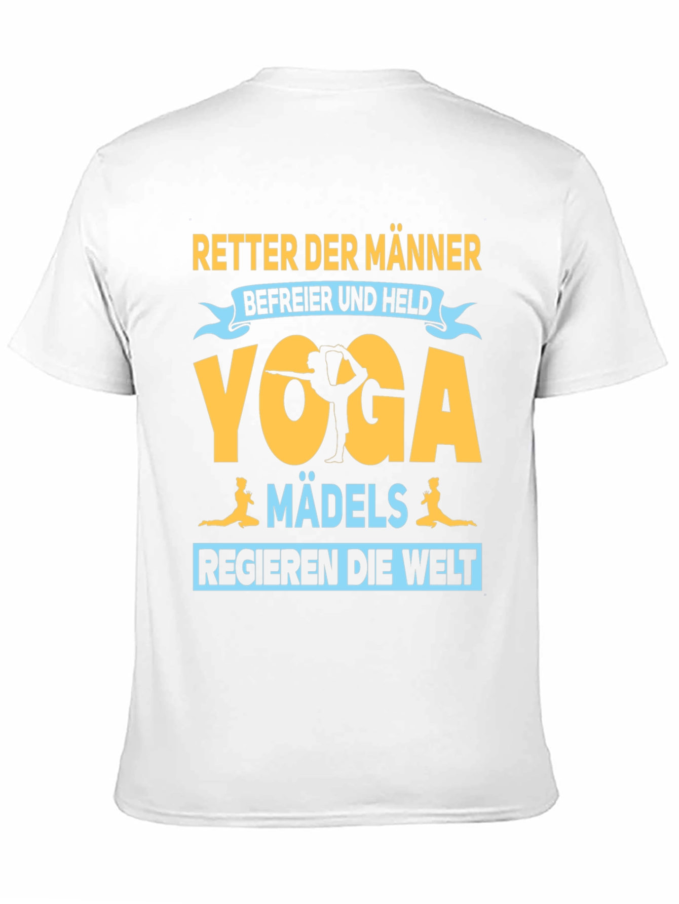 Black Yoga Mädchen Women's T-Shirt - Retter der Männer view 11