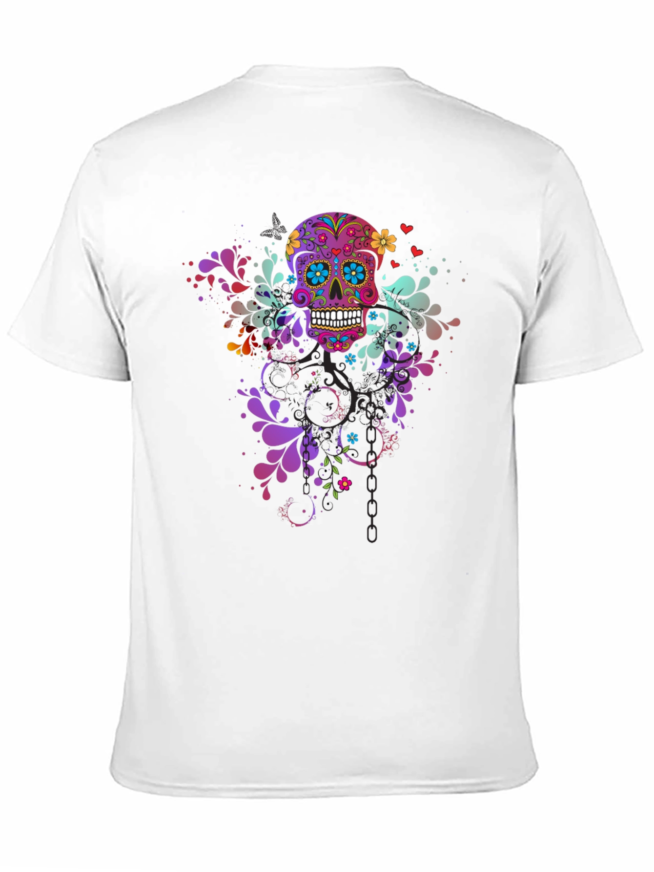 Black Skull Art T-Shirt - Stylish & Unique Design view 11
