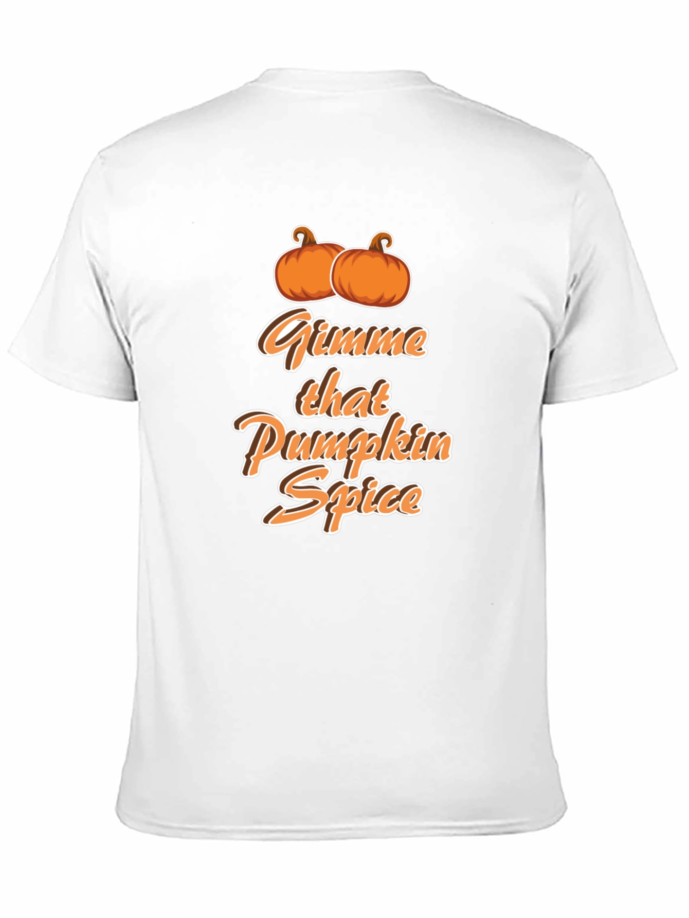 Black Gimme That Pumpkin Spice T-Shirt - Fall Apparel view 11