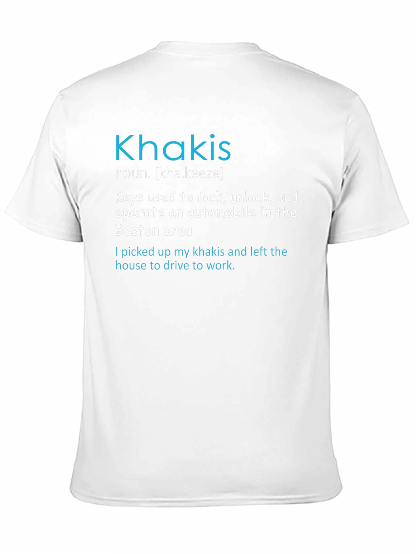 Black Khakis Definition T-Shirt view 11