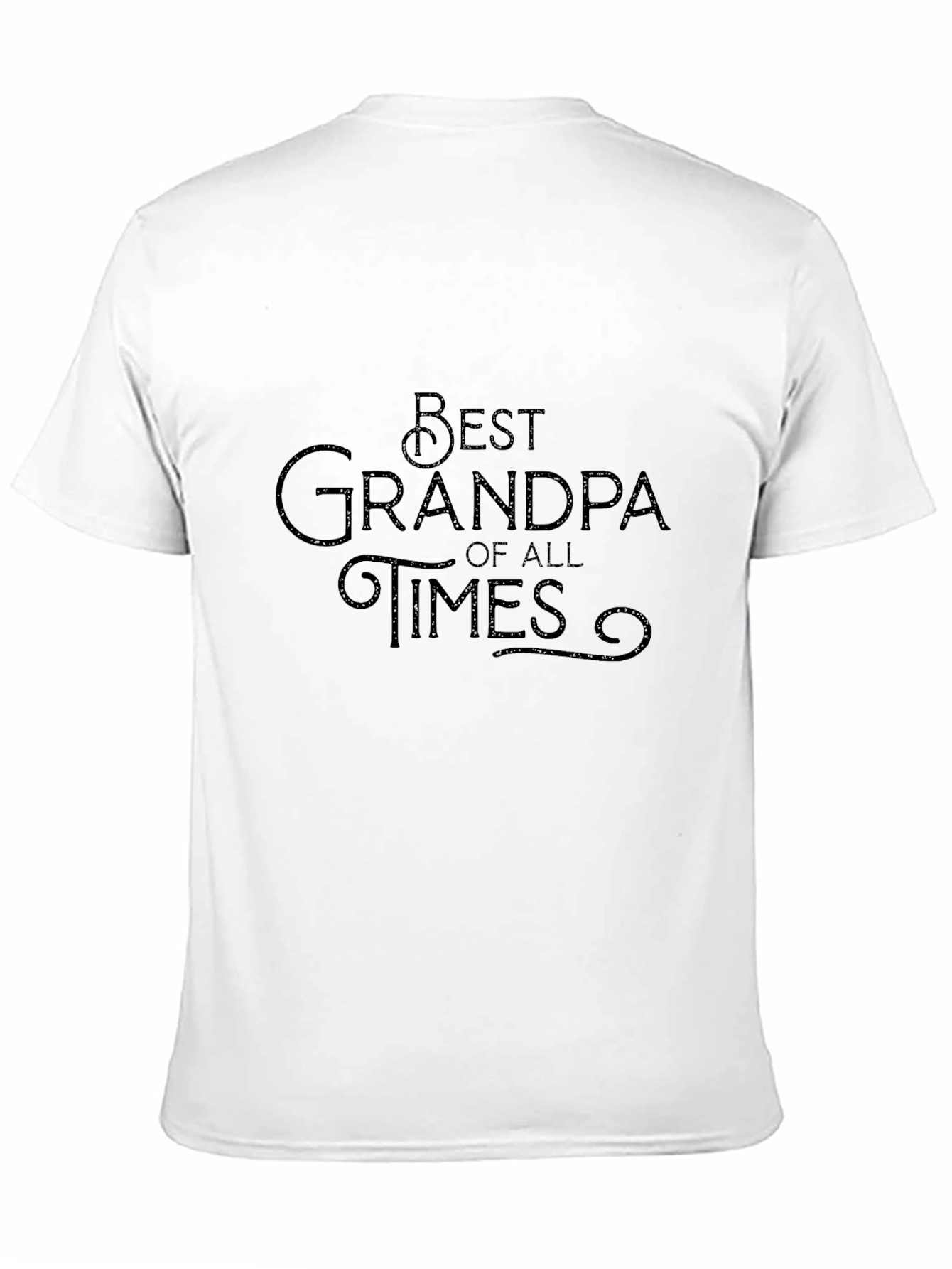 Black Best Grandpa T-Shirt - Perfect Gift for Grandfathers view 11