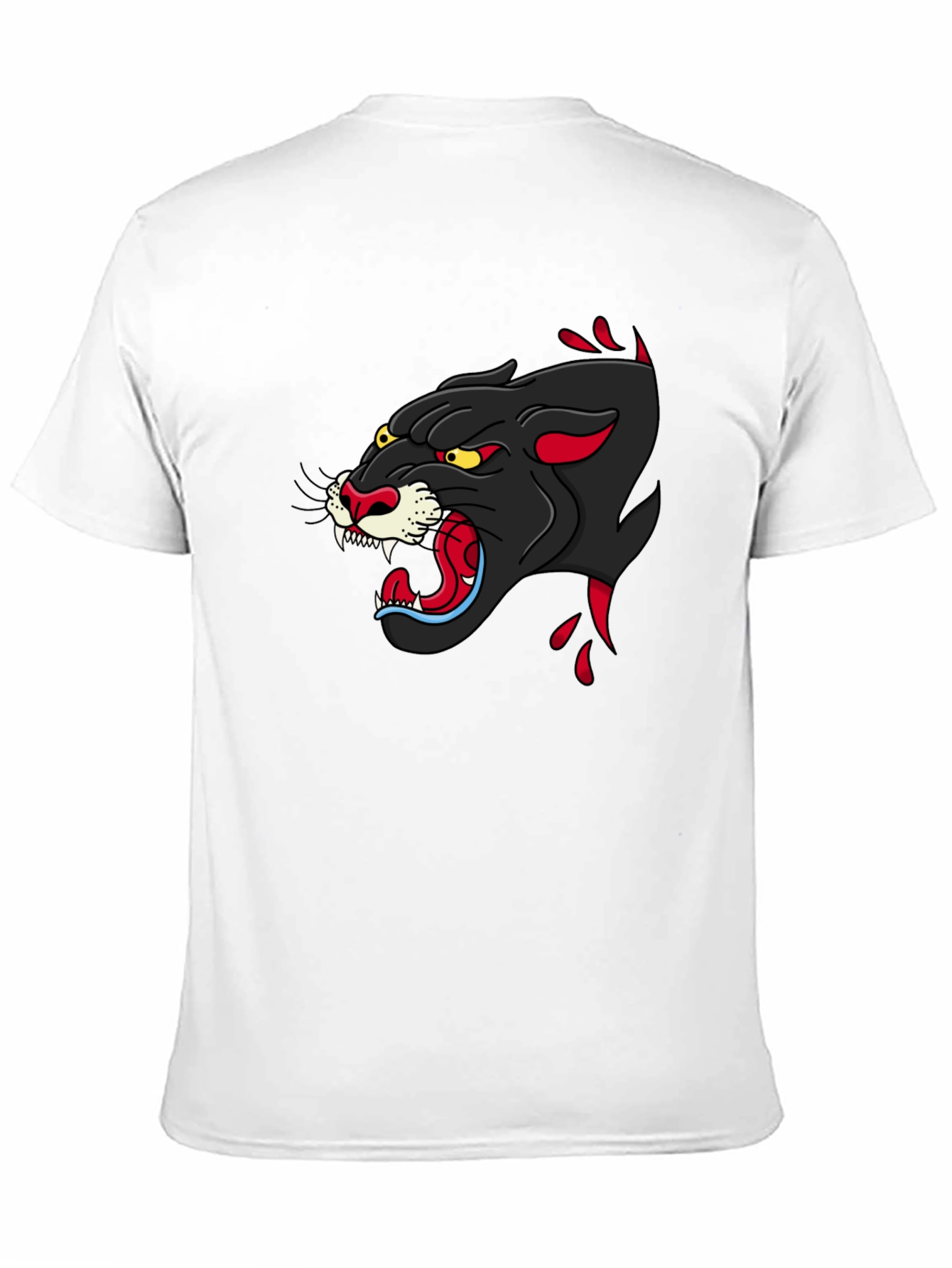 Black Black Panther Graphic Tee - Fierce Style view 11