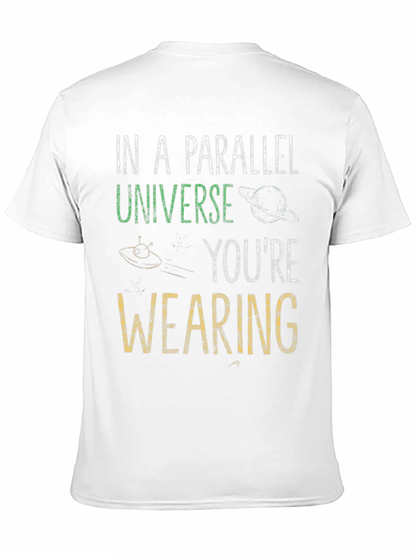 Black Parallel Universe Graphic Tee view 11
