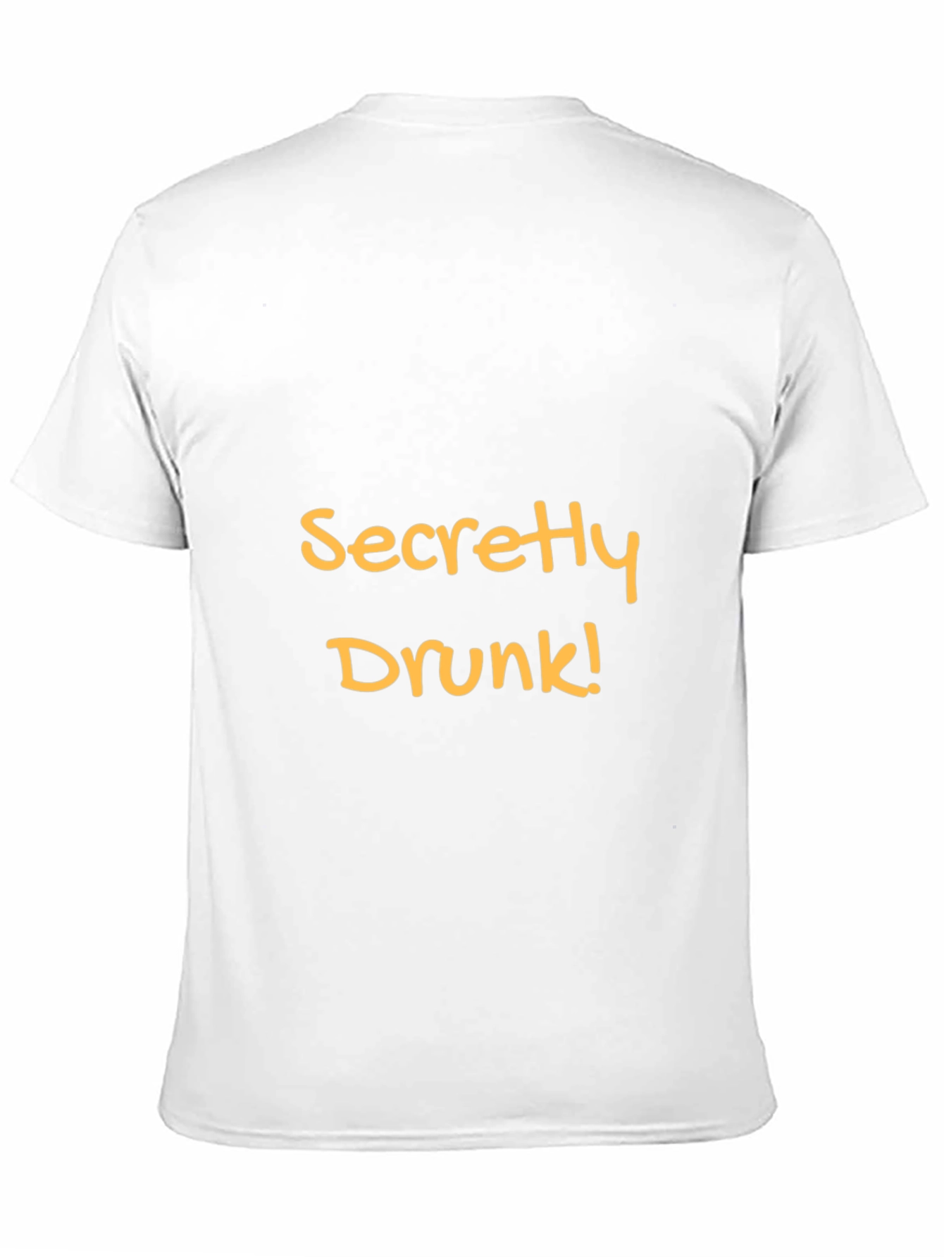 Black Secretly Drunk Graphic Tee view 11