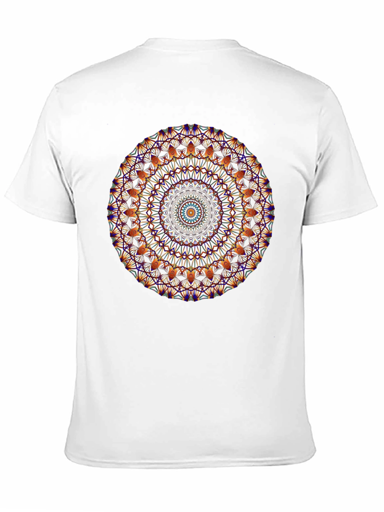 Black Mandala Graphic Black T-Shirt view 11