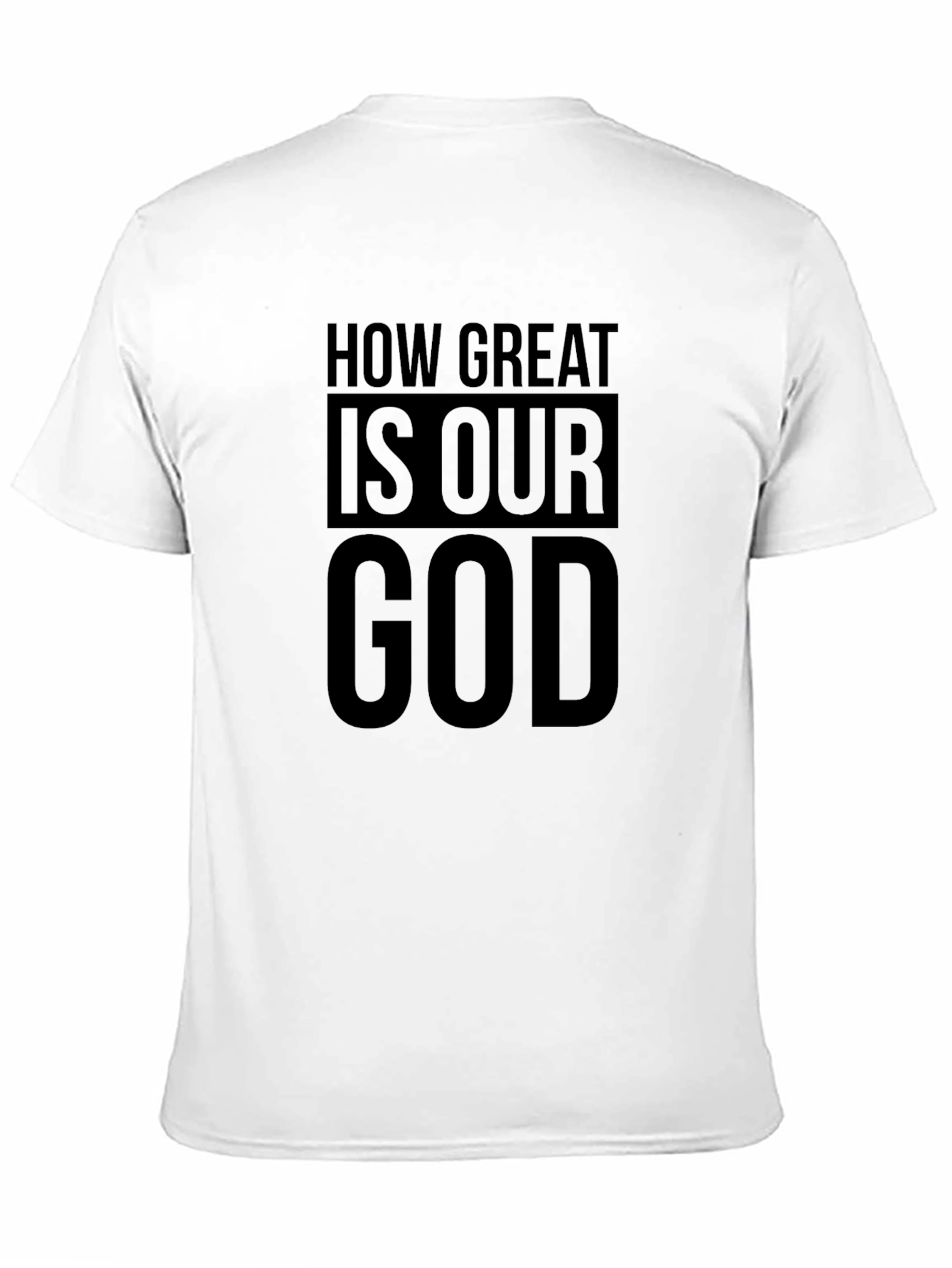 Black How Great Is Our God Graphic Tee view 11