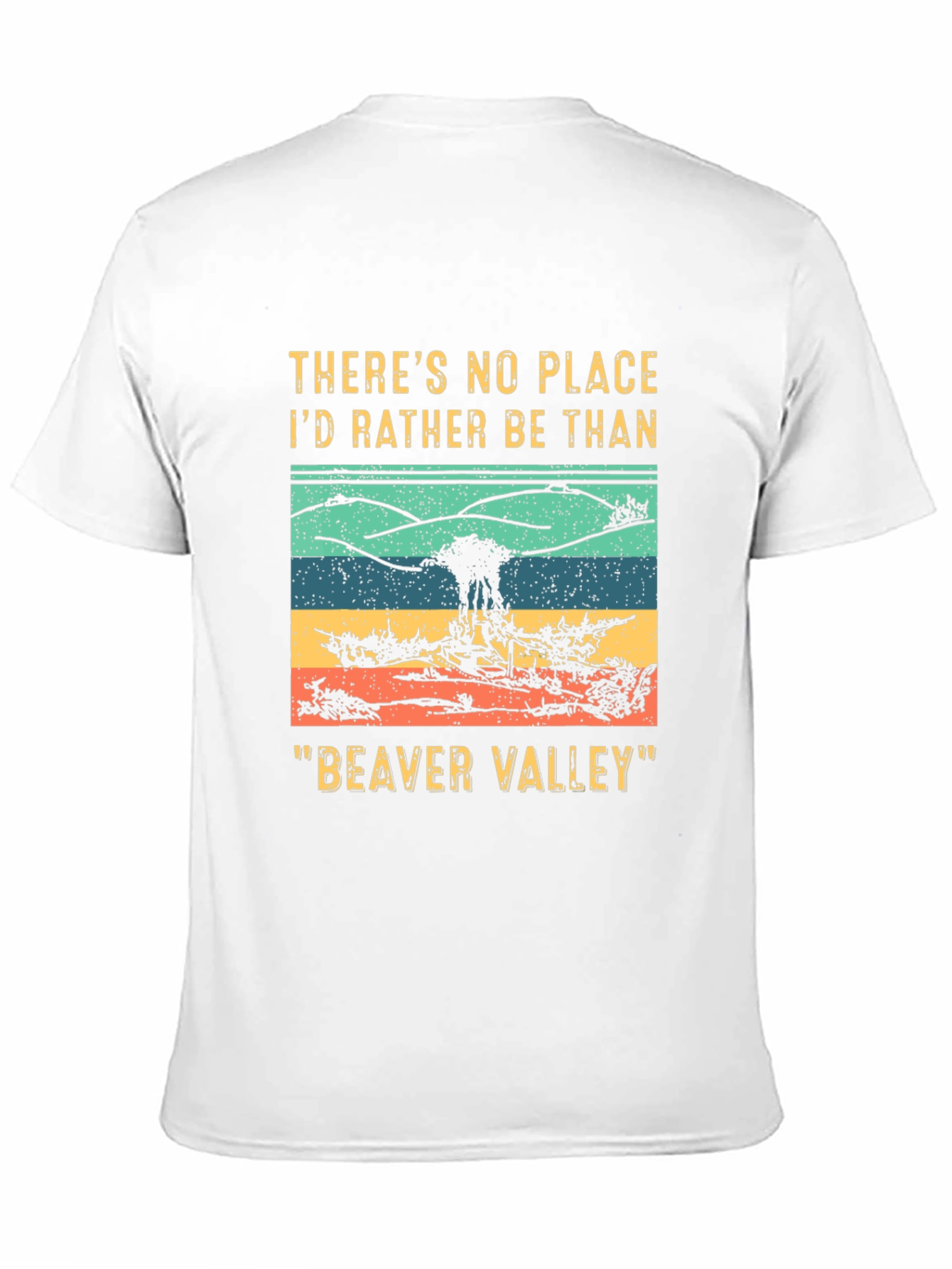 Black Beaver Valley Graphic Tee - Outdoor Adventure Shirt view 11