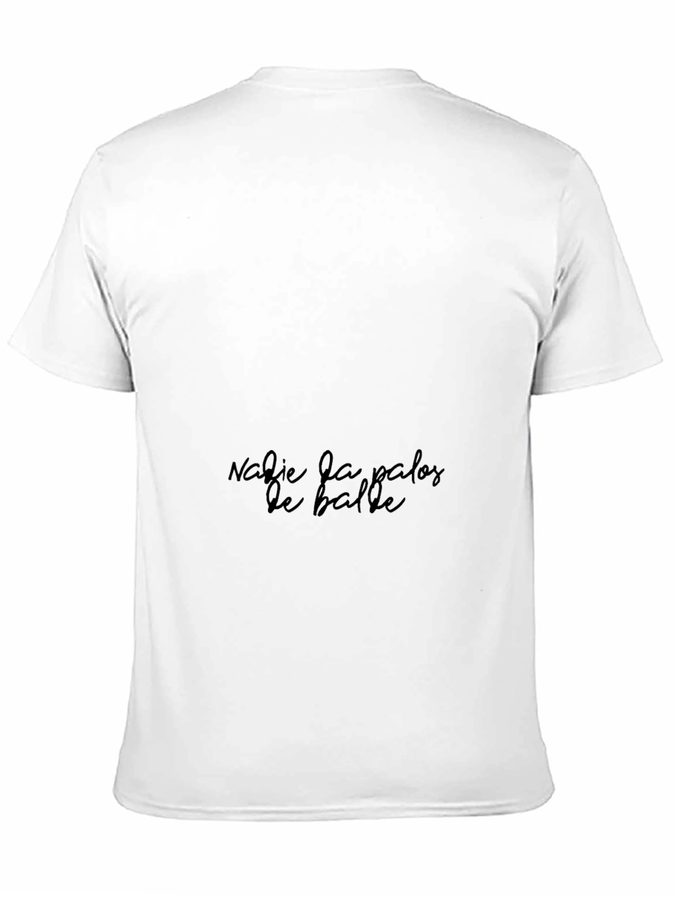 Black Stylish Black T-Shirt with Unique Text Design view 11