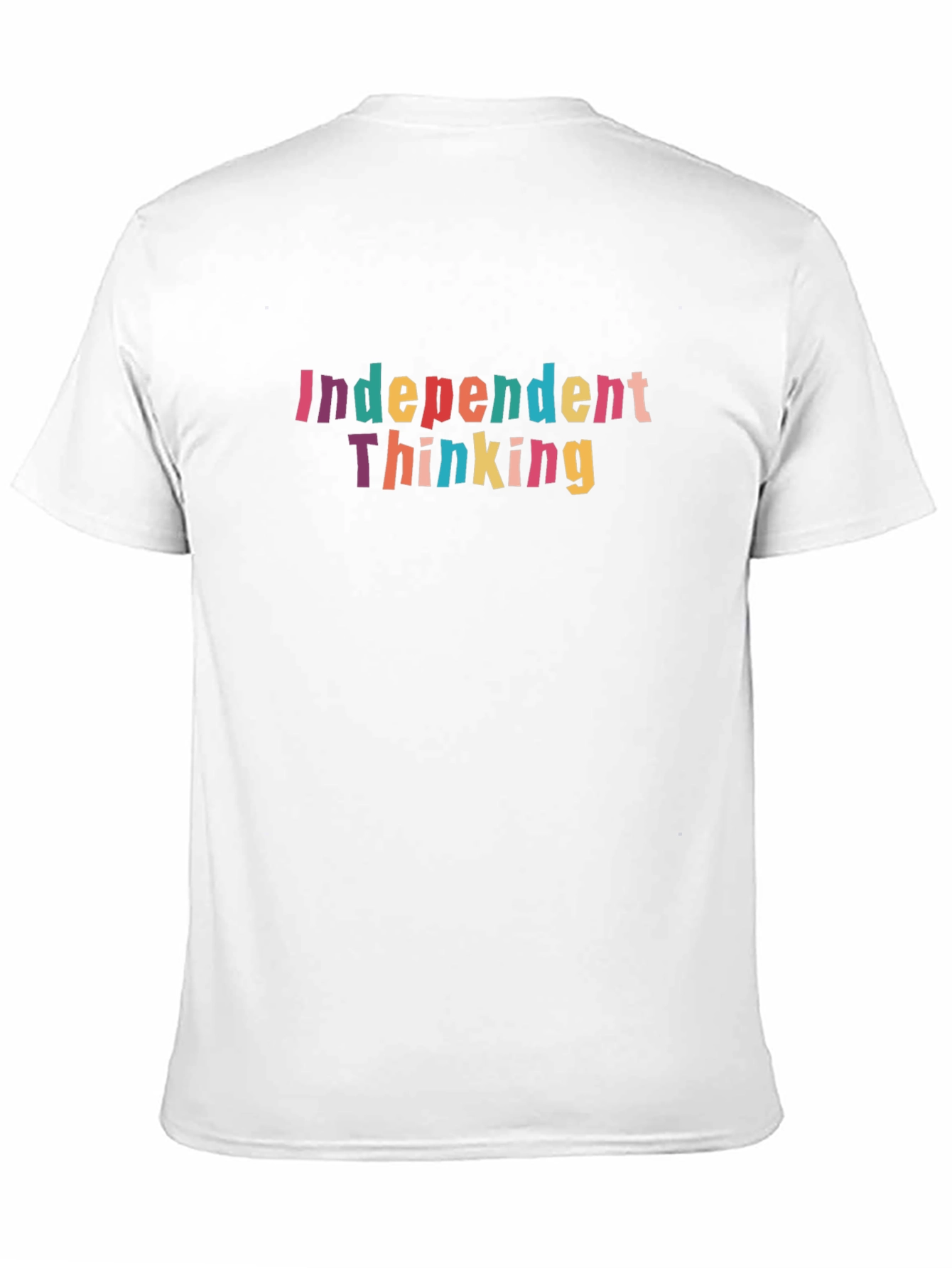 Black Independent Thinking Graphic Tee - Black view 11