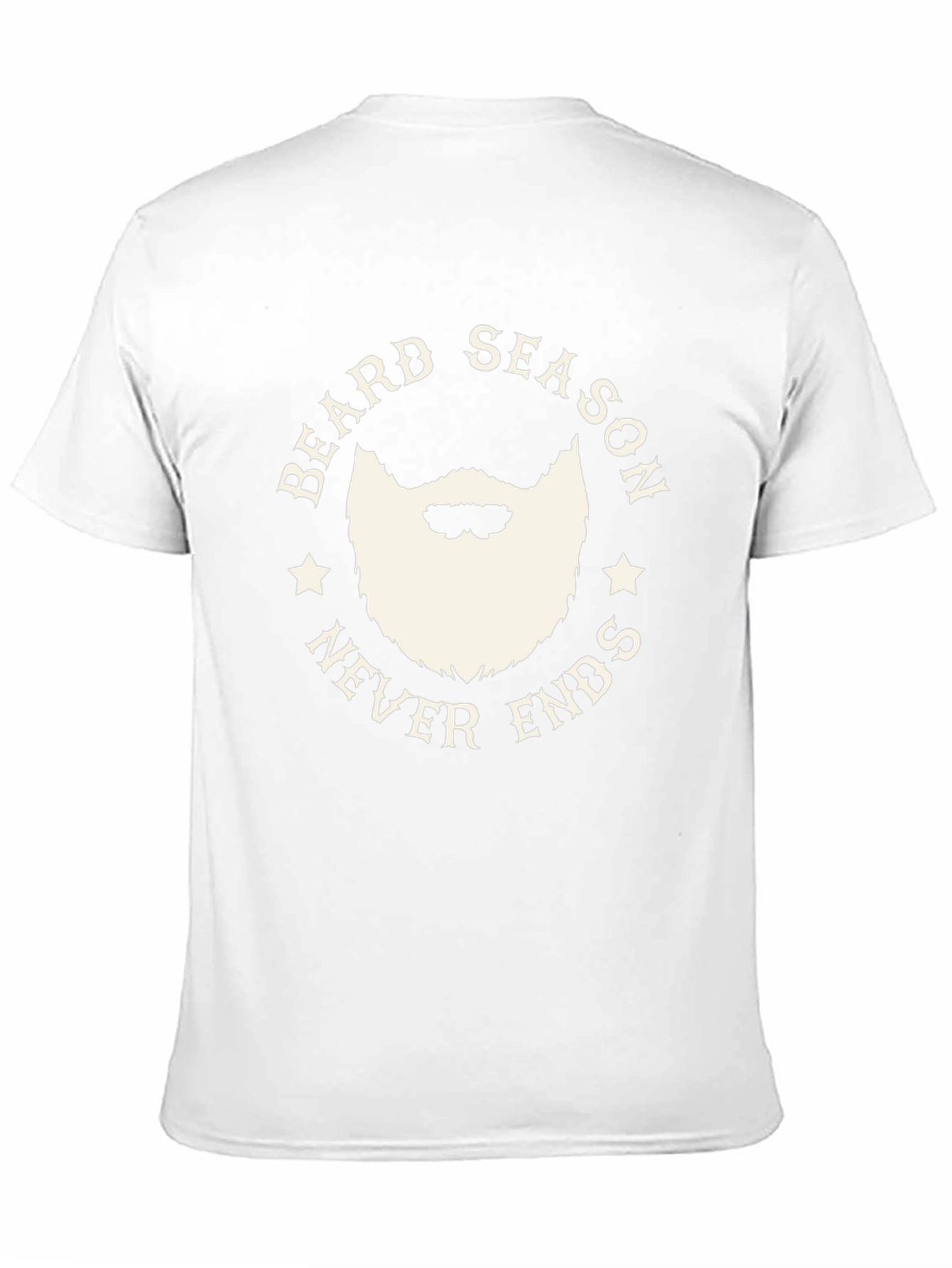 Black Beard Season Never Ends Graphic Tee view 11