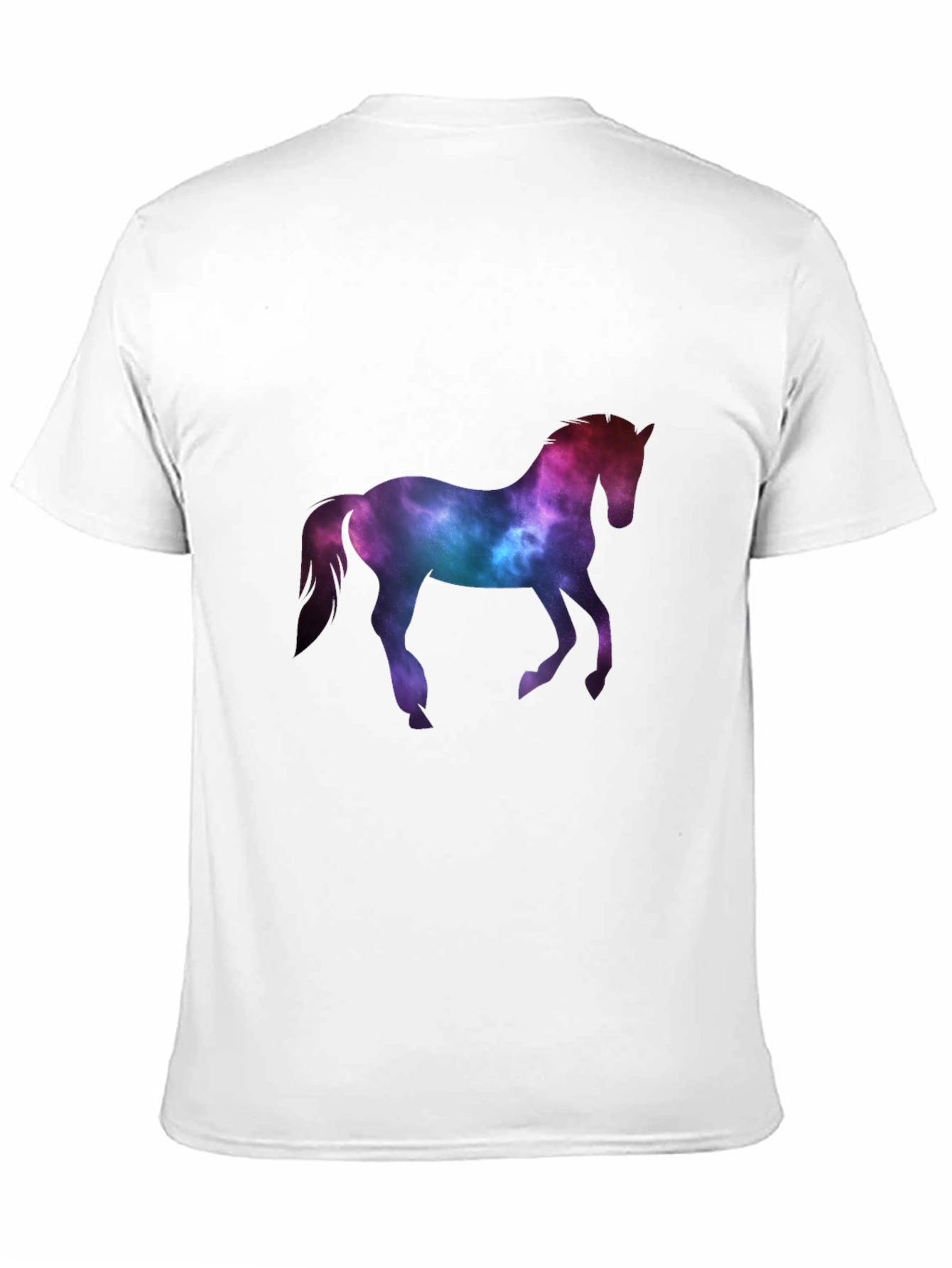 Black Cosmic Horse Graphic Tee - Black T-Shirt view 11