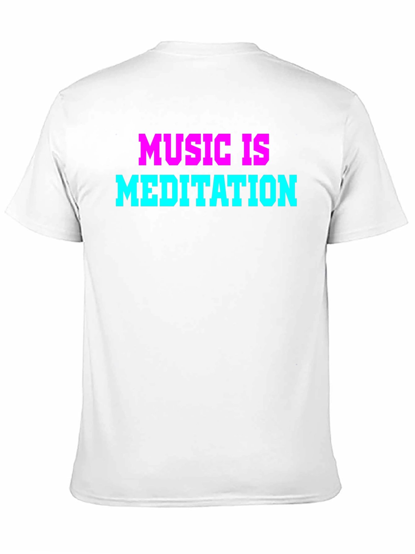 Black Music is Meditation T-Shirt - Black view 11