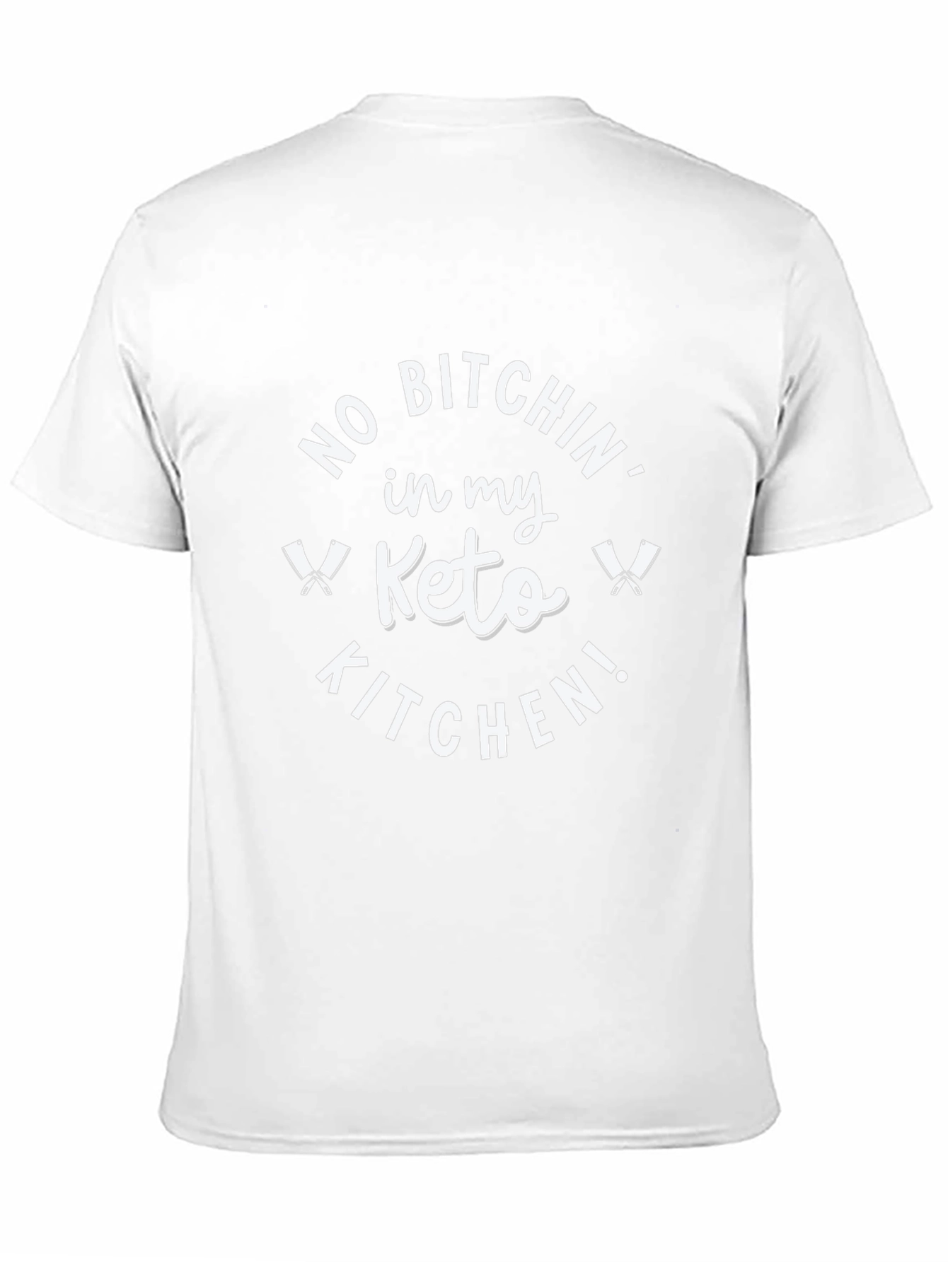 Black No Bitchin' Keto Kitchen T-Shirt view 11