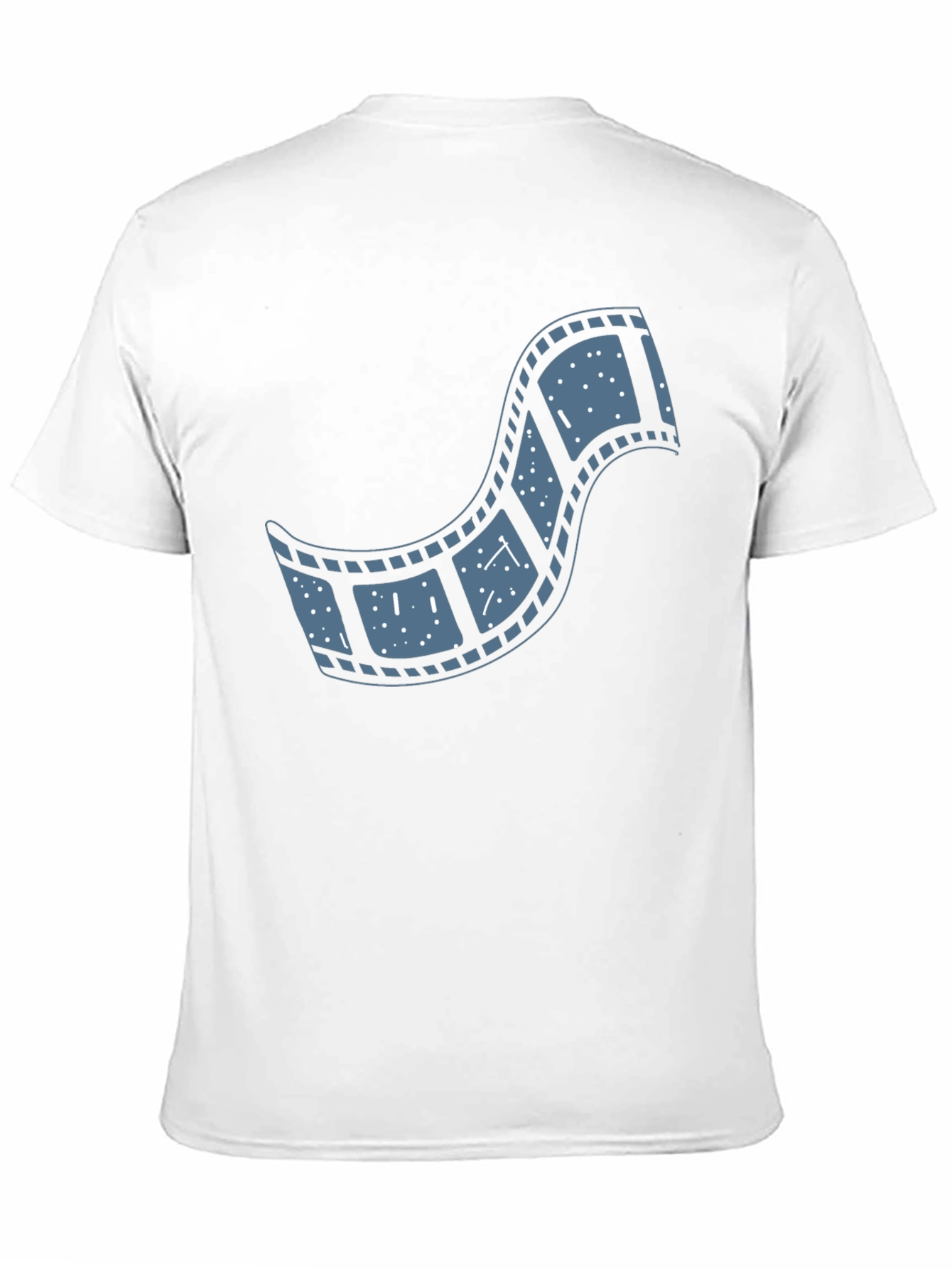 Black Movie Film Reel T-Shirt - Black view 11