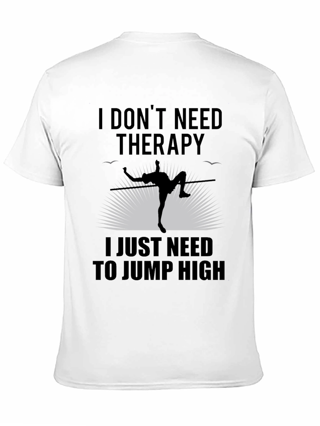 Black Jump High Therapy T-Shirt view 11