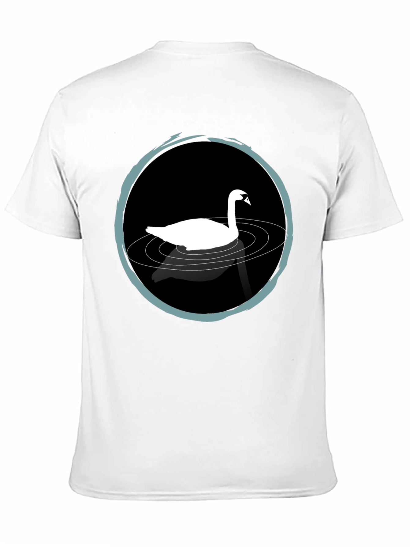 Swan Lake T-Shirt - Elegant Black Tee - 11