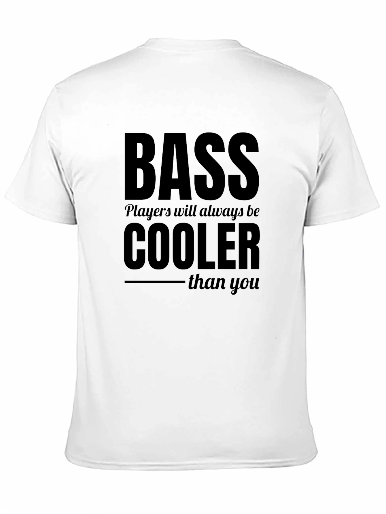 Black Bass Players are Cooler T-Shirt view 11