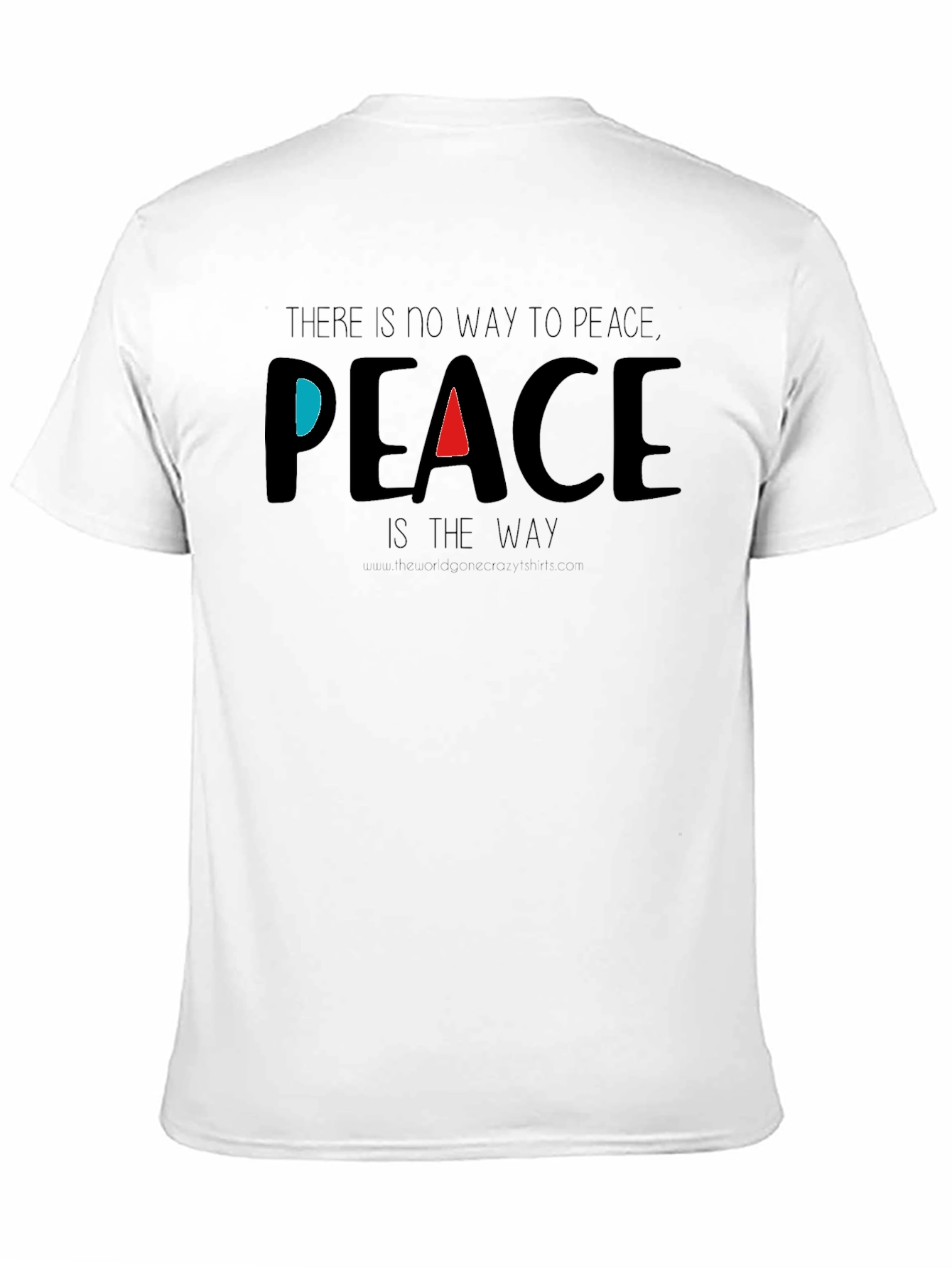 Black Peaceful Mind T-Shirt: Inspiring Graphic Tee view 11