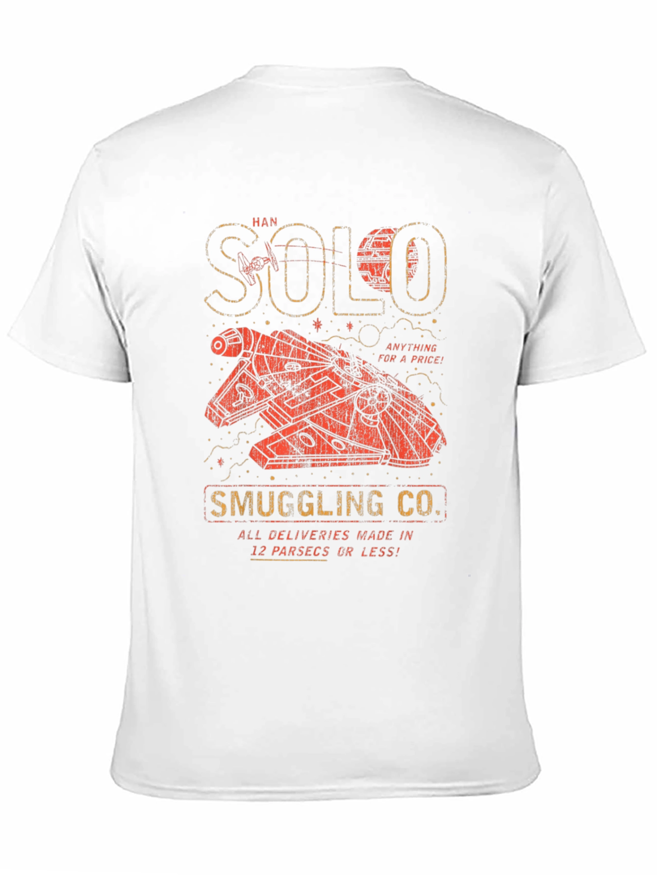 Black Han Solo Smuggling Co. T-Shirt view 11