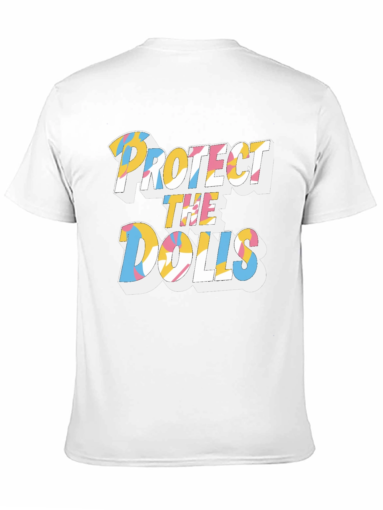 Black Protect the Dolls Graphic Print Tee view 11