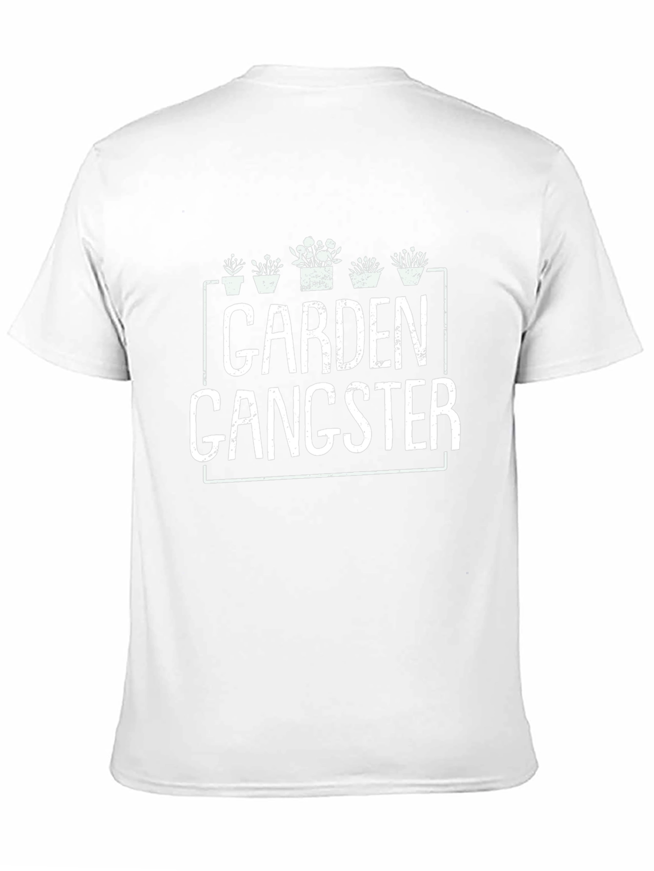 Black Garden Gangster Graphic T-Shirt view 11