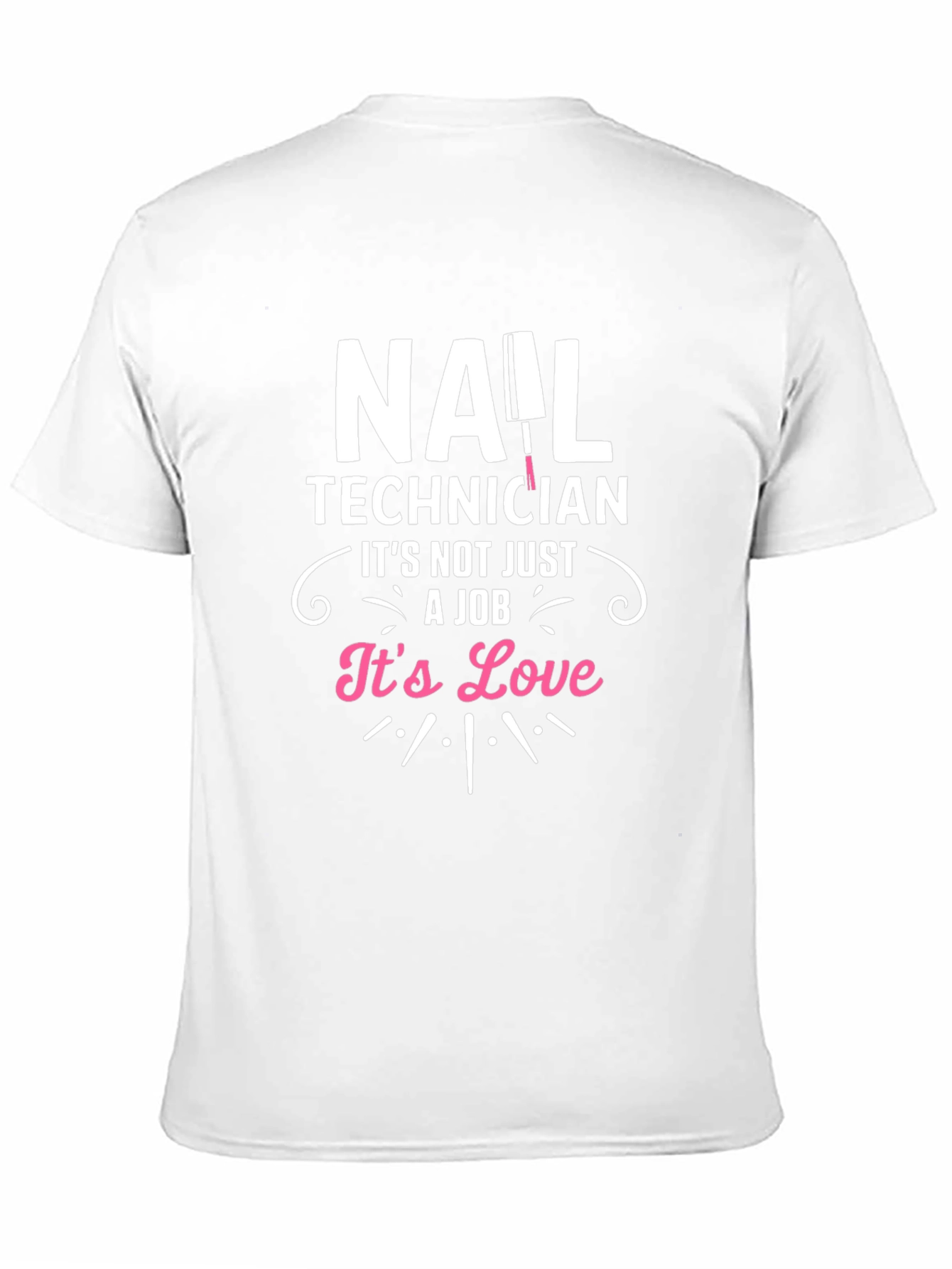 Nail Technician Love T-Shirt - Black - 11