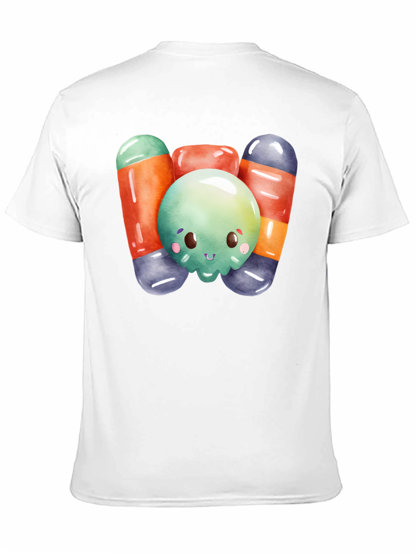 Black Kawaii Candy T-Shirt - Sweet Style! view 11