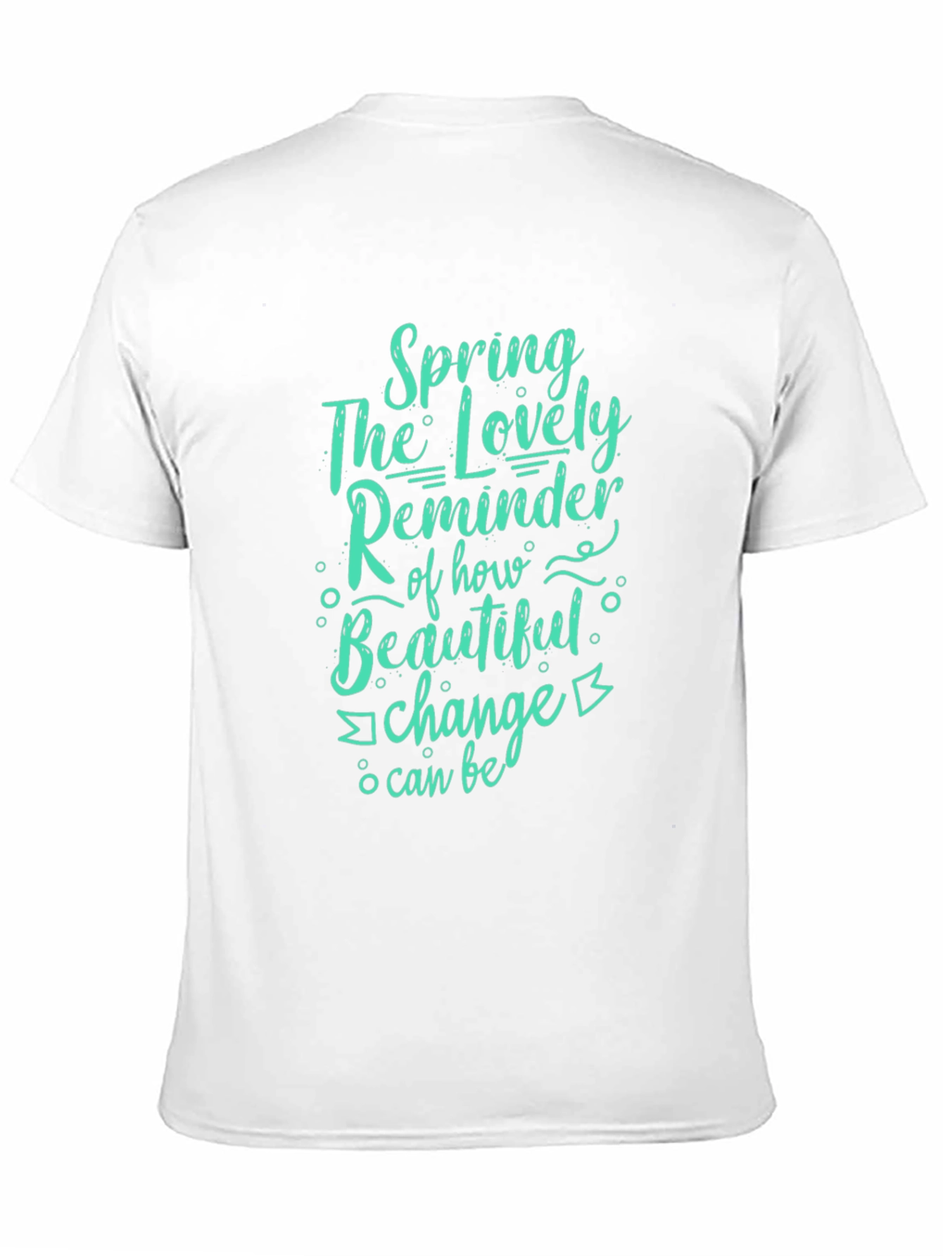 Black Spring Reminder Graphic Tee - Stylish Comfort view 11