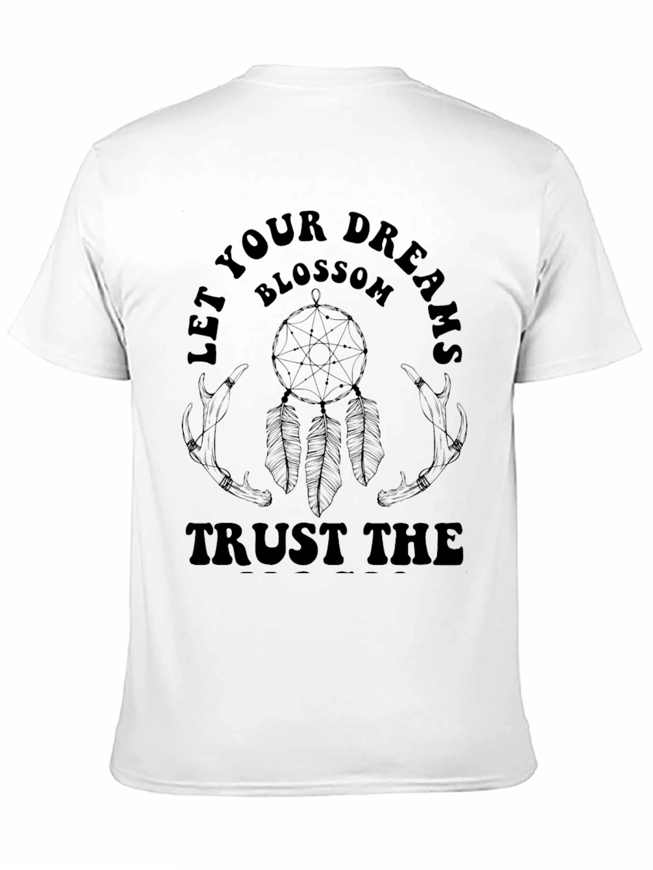 Black Dream Blossom Graphic Tee - Trust the Dreams view 11