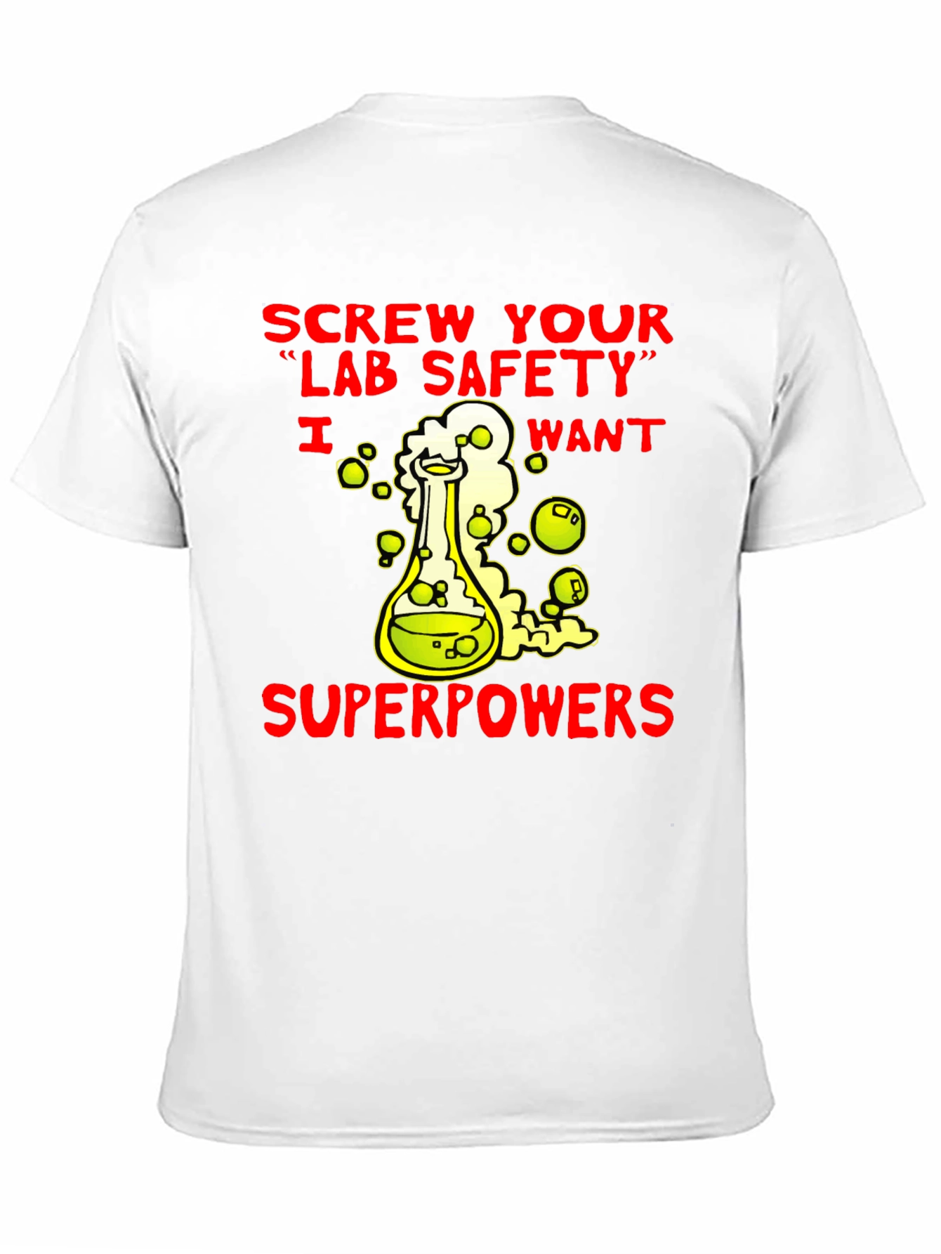 Black Lab Safety Superpowers T-Shirt view 11