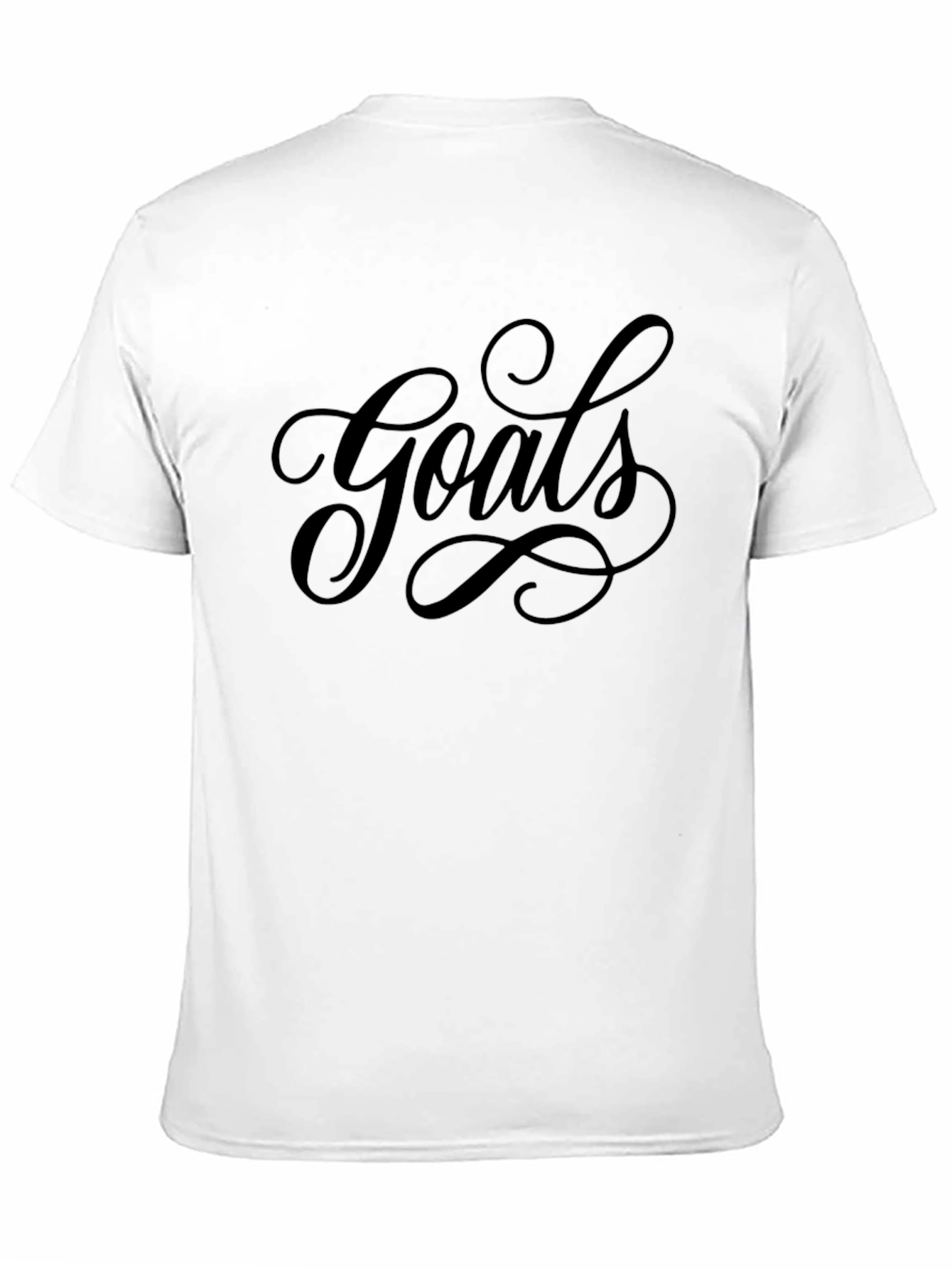 Black Goals T-Shirt - Men's Black Graphic Tee view 11