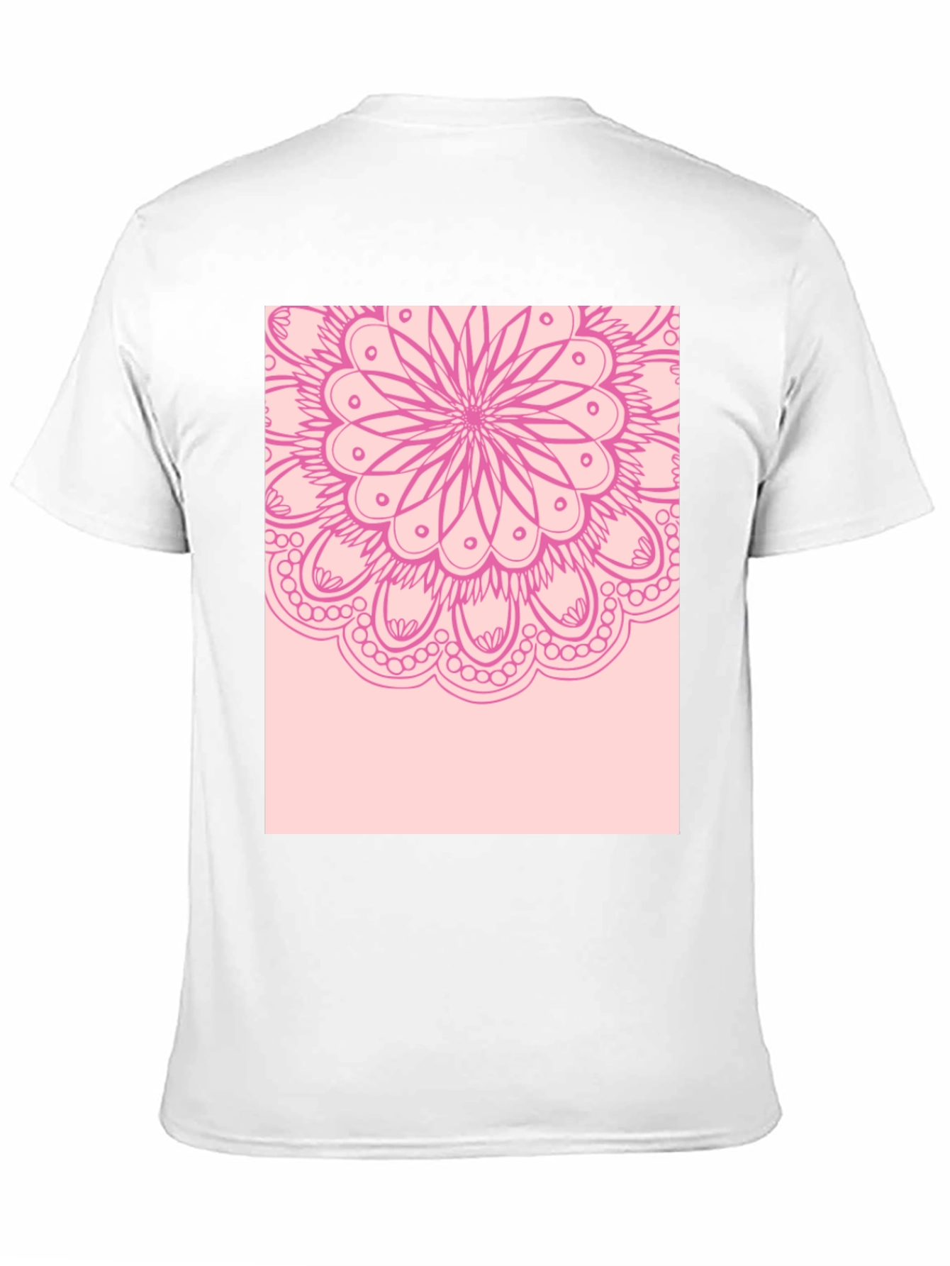 Black Mandala Graphic Tee - Stylish Black Cotton T-Shirt view 11