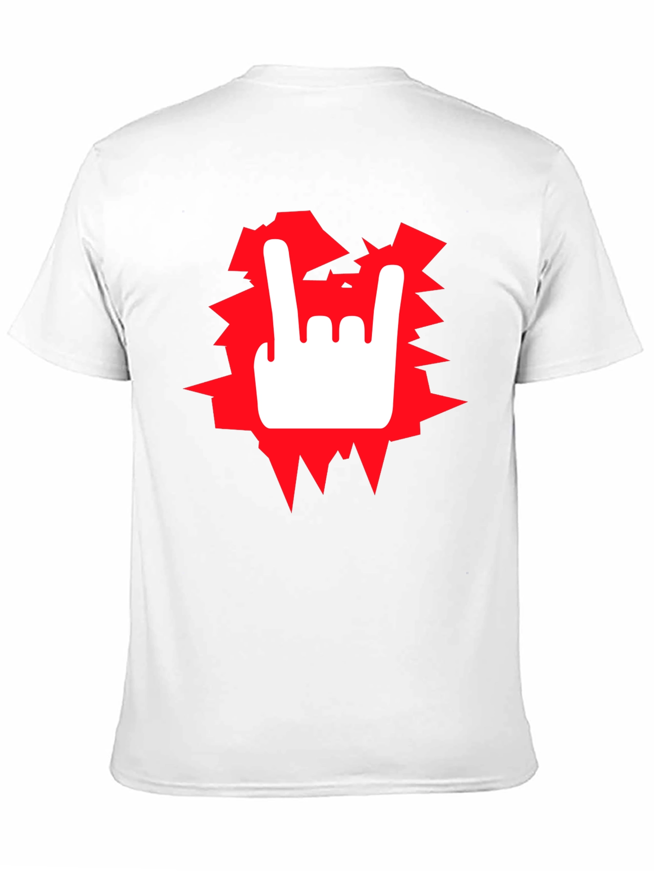 Black Rock On! Graphic Tee - Black Cotton T-Shirt view 11