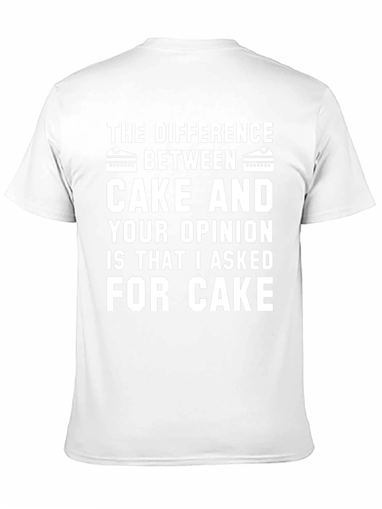 Black Cake vs Opinion Graphic Tee view 11