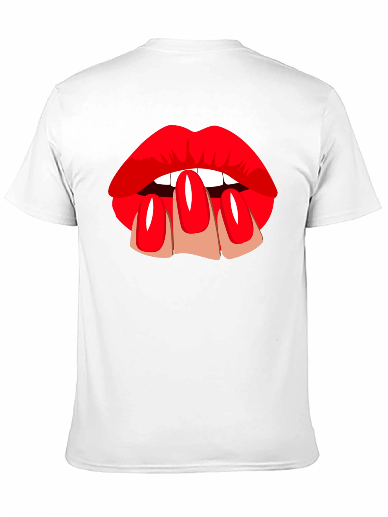 Black Lip Service Graphic T-Shirt view 11