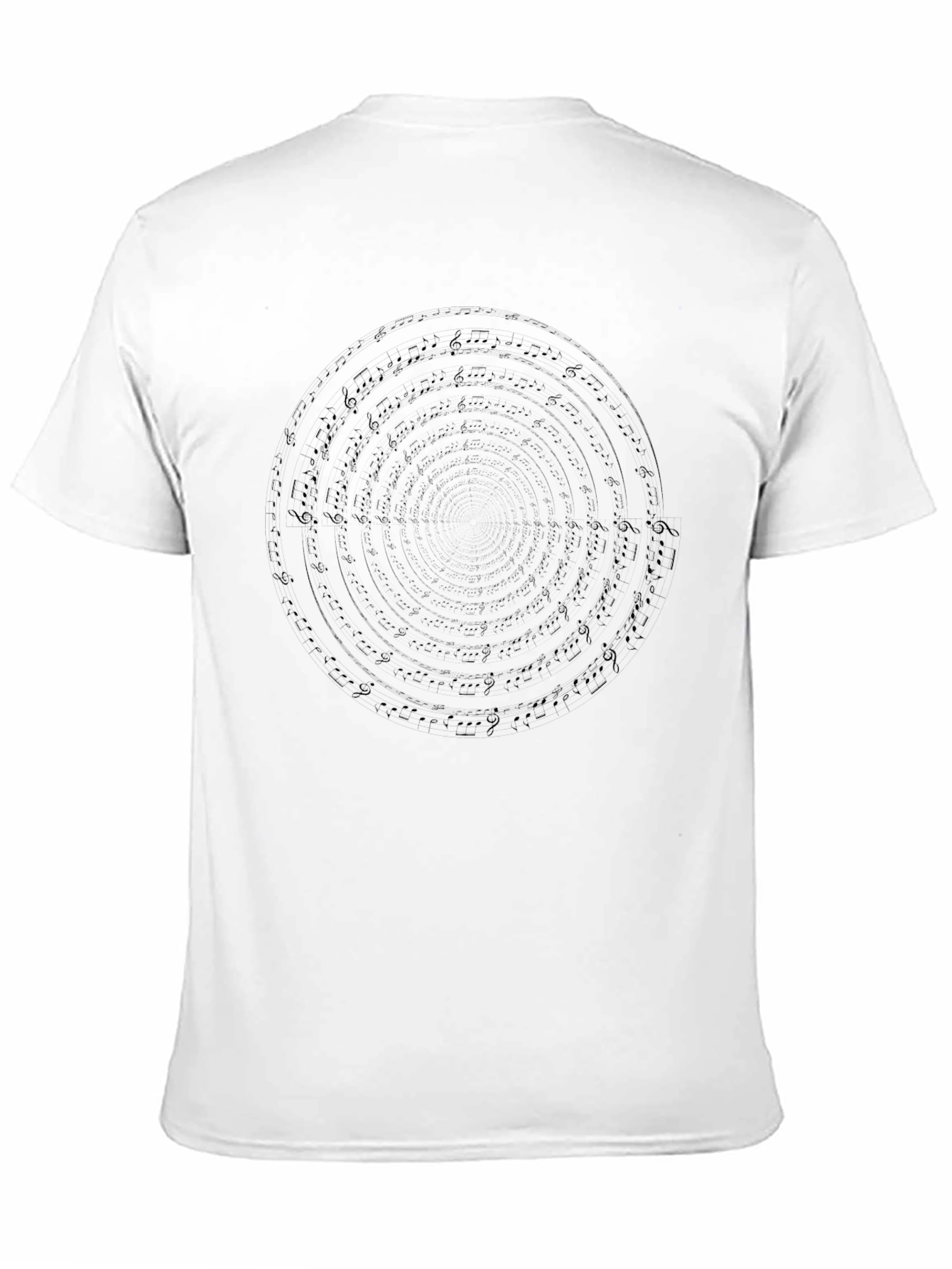 Musical Vortex Black T-Shirt - 11