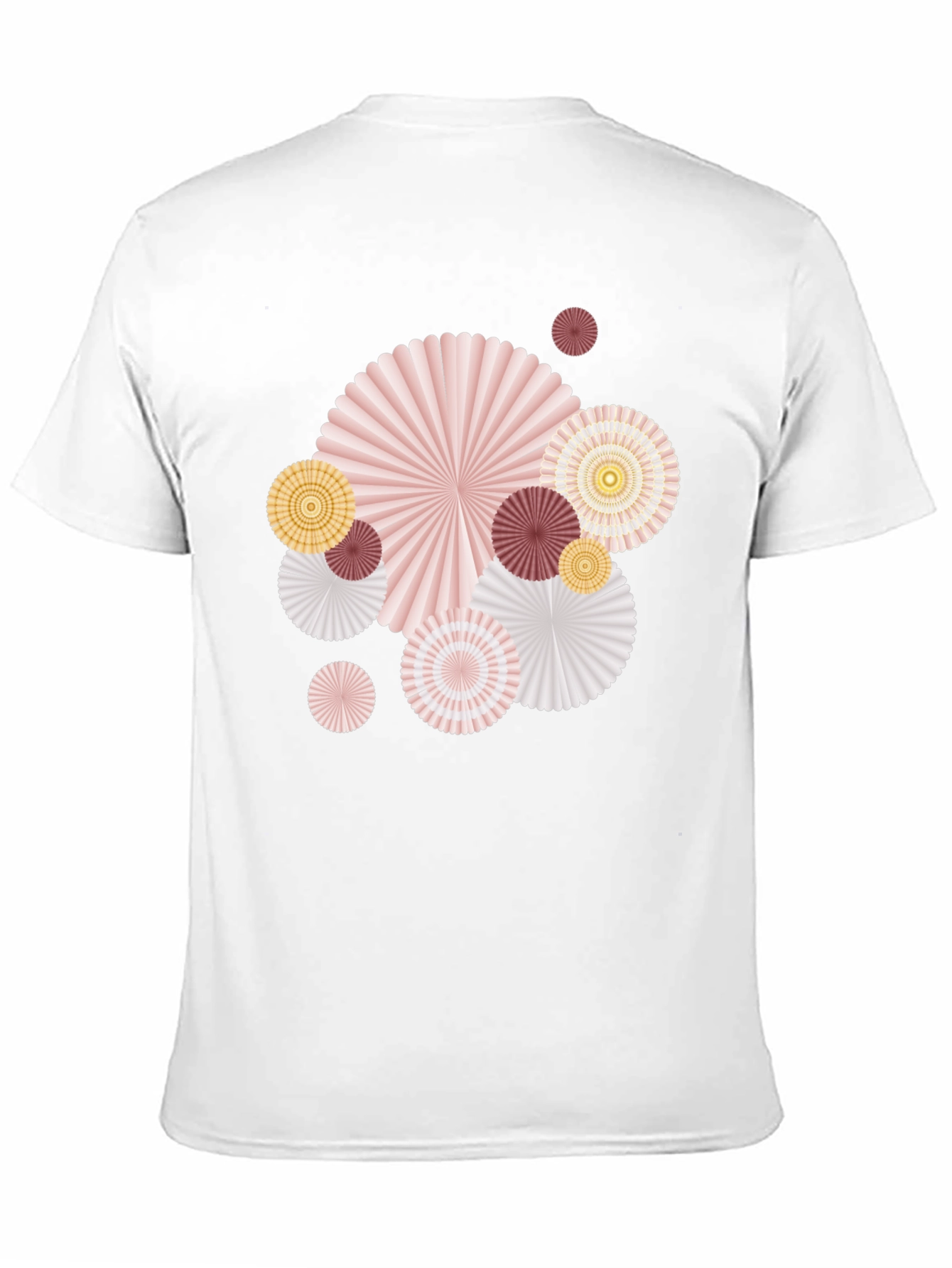 Black Paper Fan Graphic Tee - Stylish Statement Shirt view 11