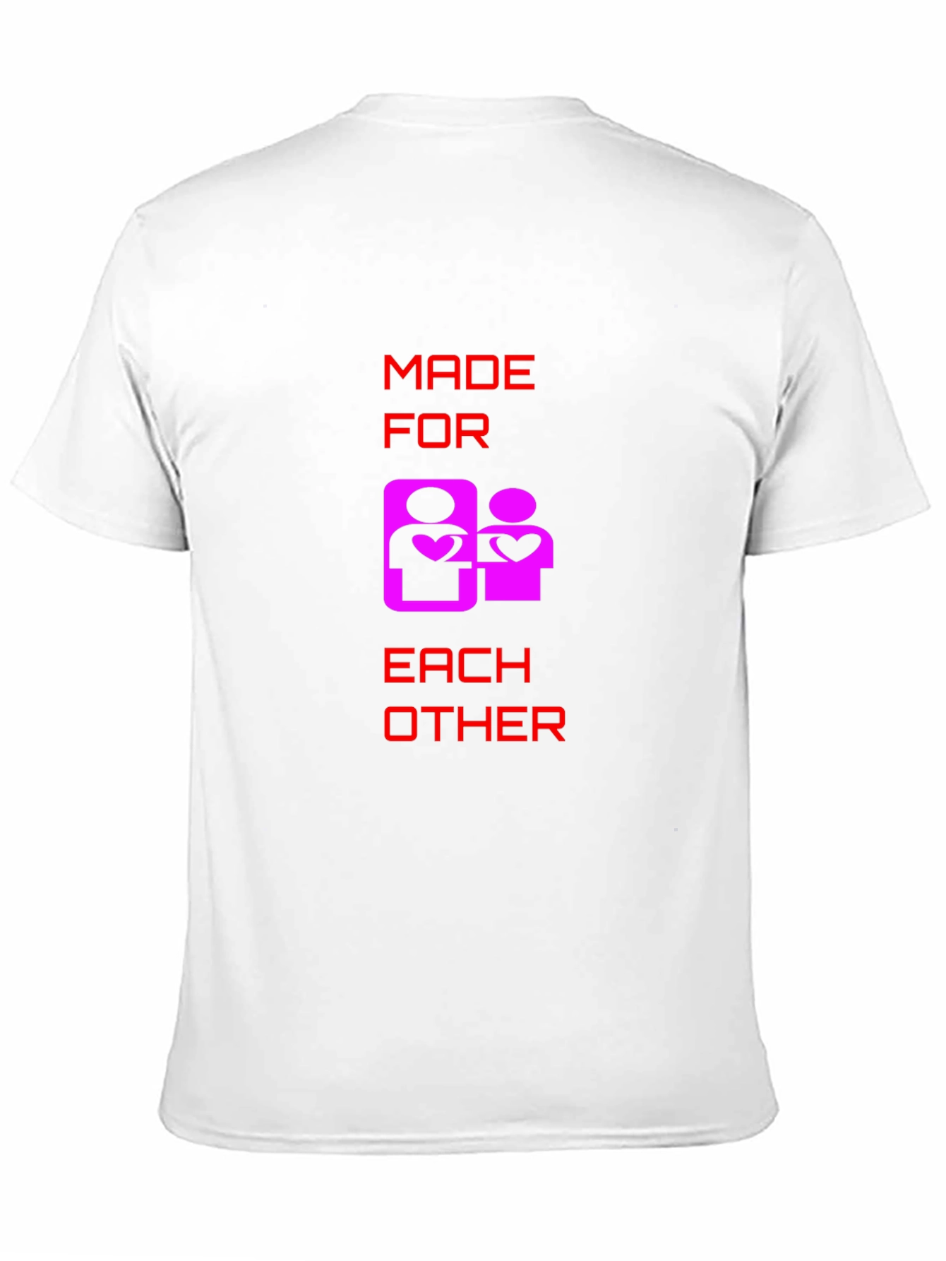 Black Made For Each Other Graphic Tee - Black view 11