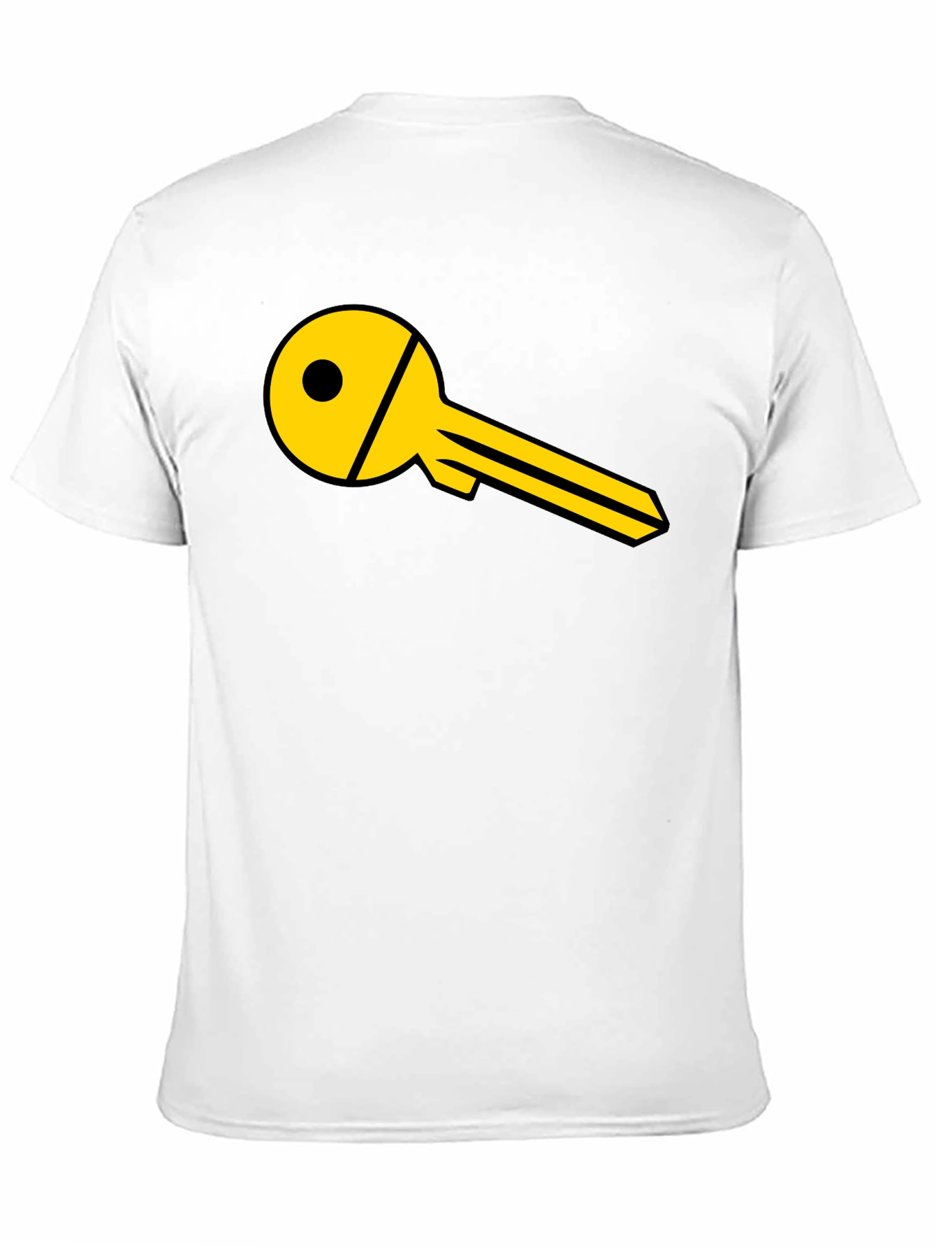 Black Key Graphic Black T-Shirt view 11