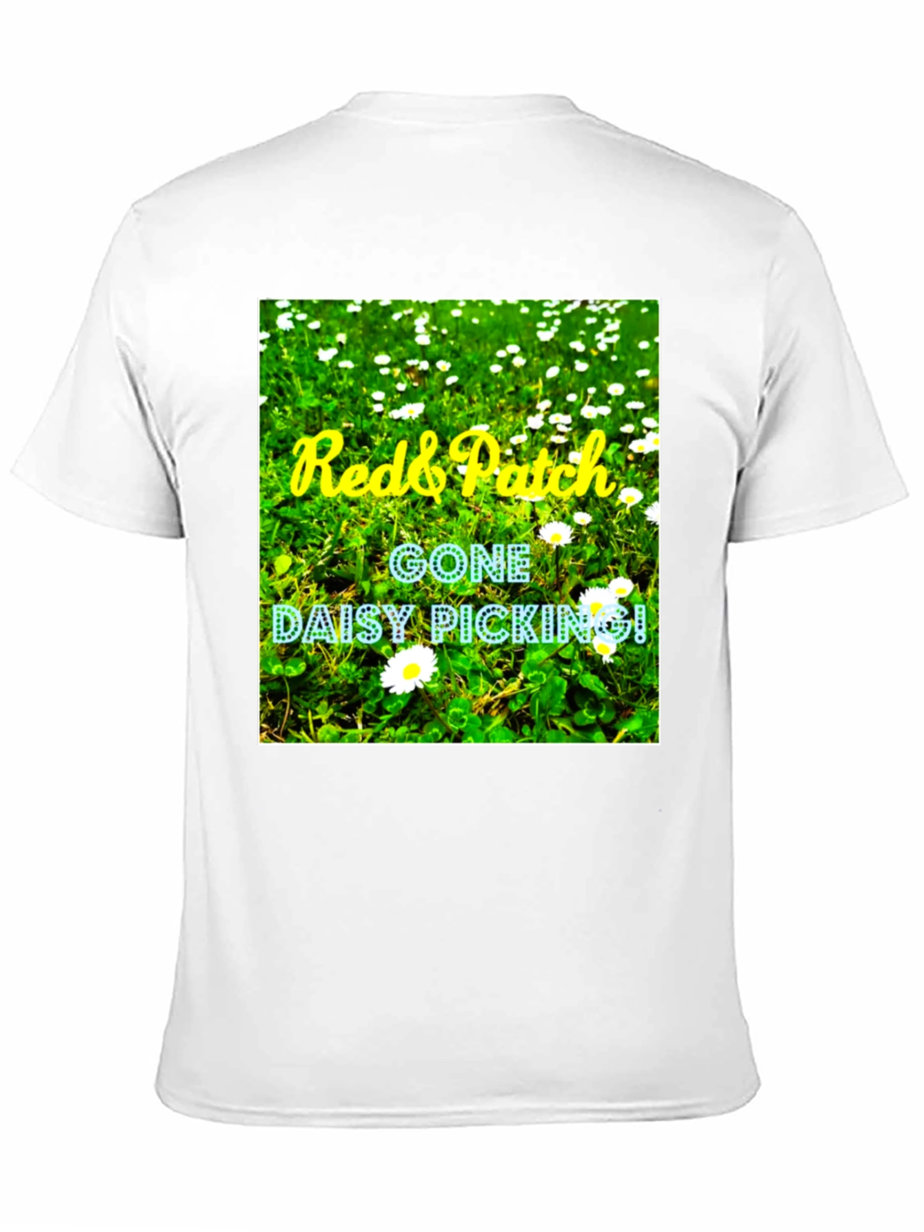 Black Red & Patch Daisy Picking Graphic Tee view 11