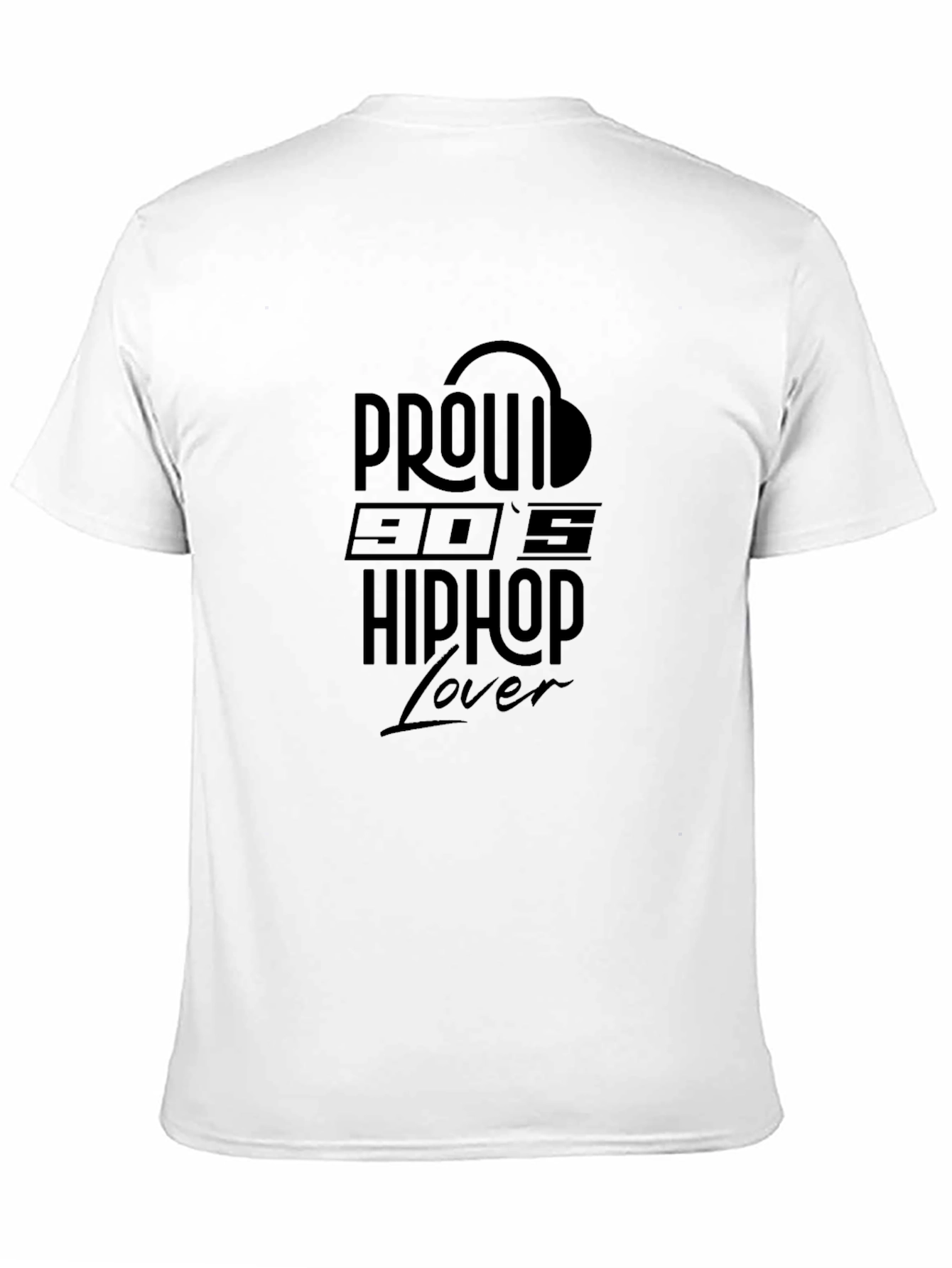 Black Proud 90's Hip Hop Lover T-Shirt view 11