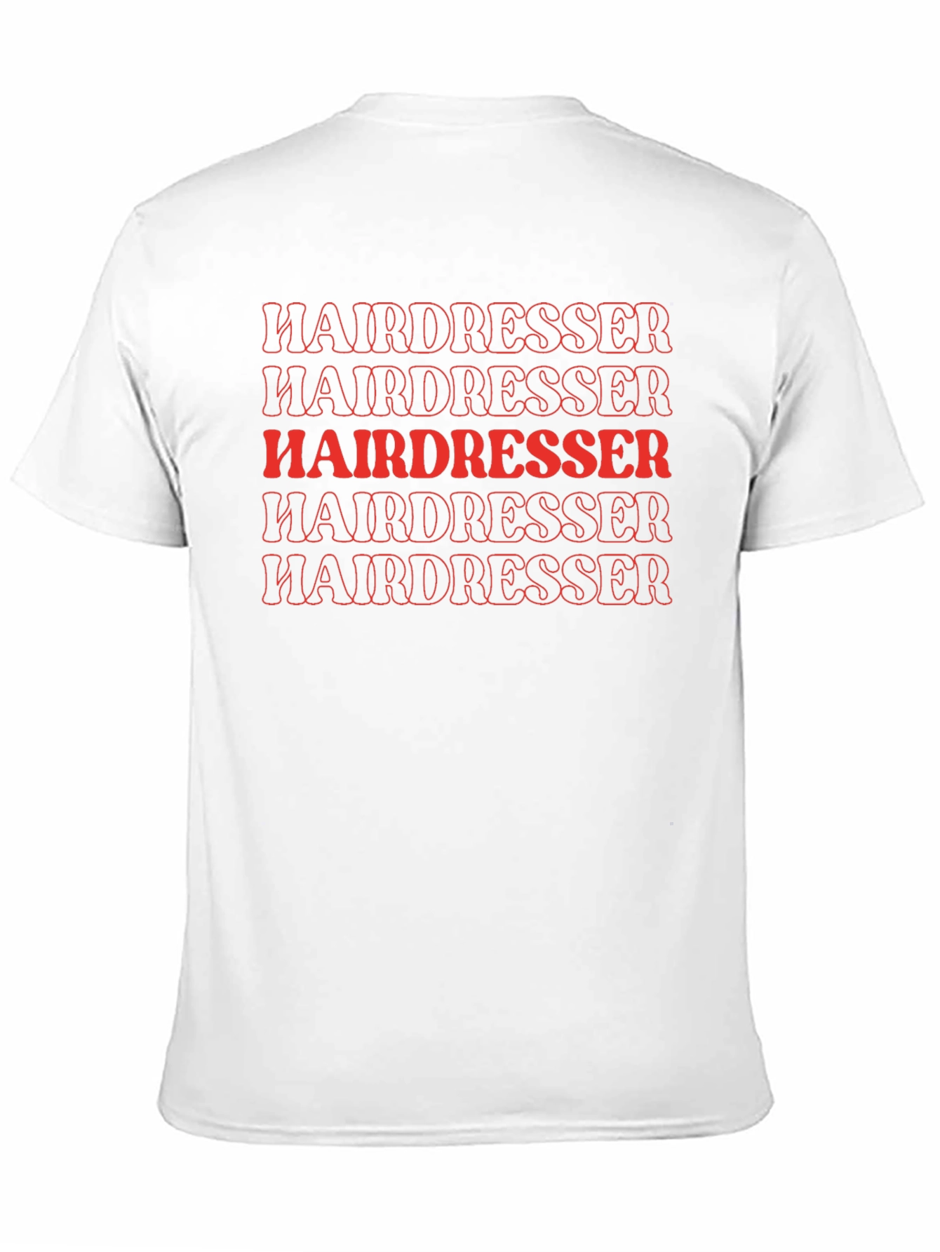 Black Hairdresser T-Shirt - Stylish Graphic Tee view 11