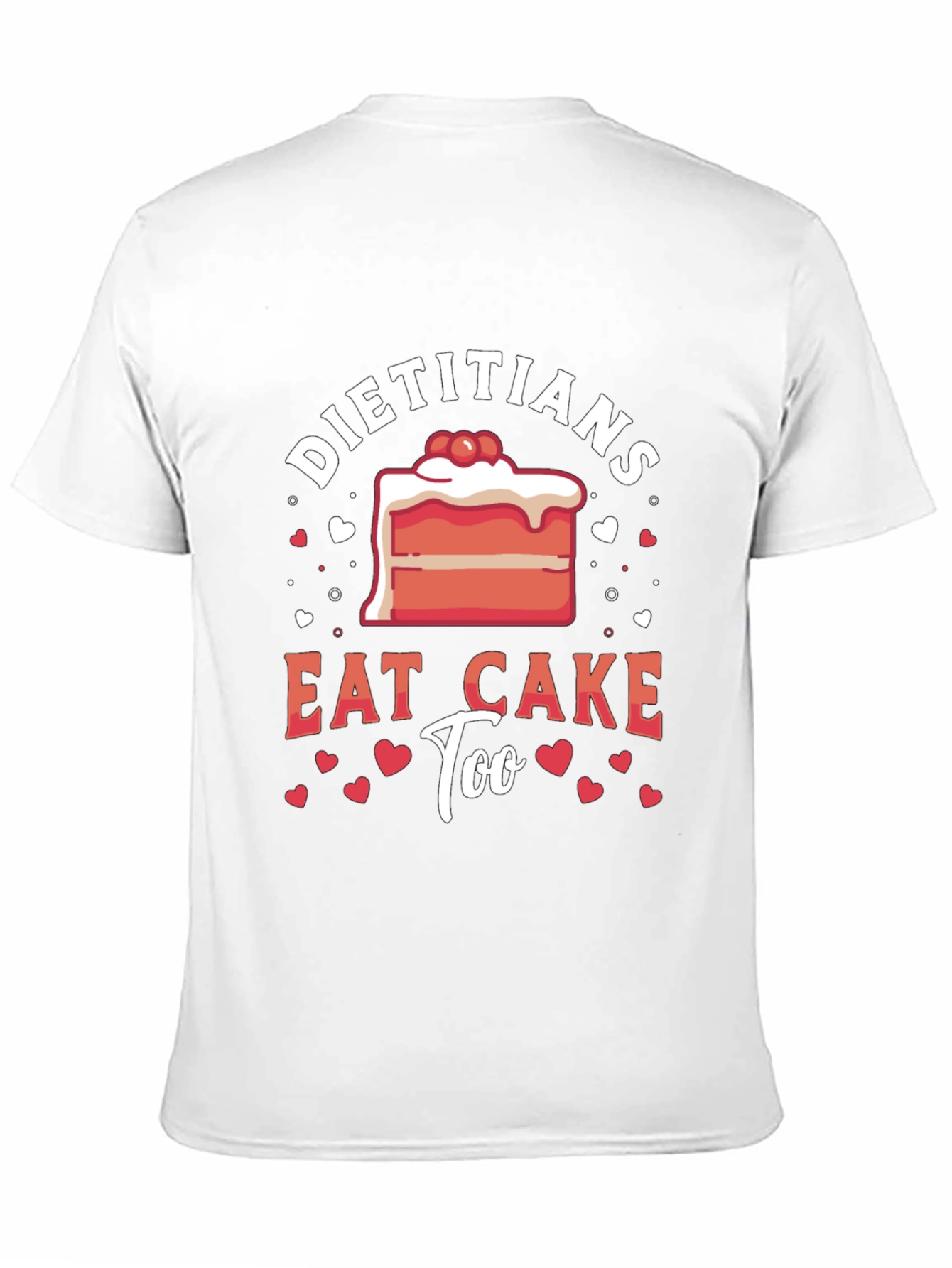 Black Dietitians Eat Cake Too T-Shirt view 11