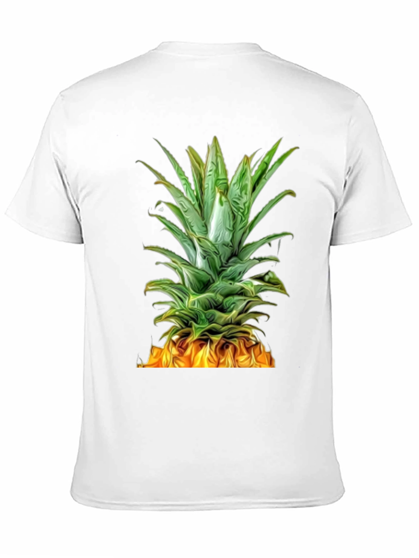 Black Pineapple Graphic Tee - Tropical Summer Style view 11