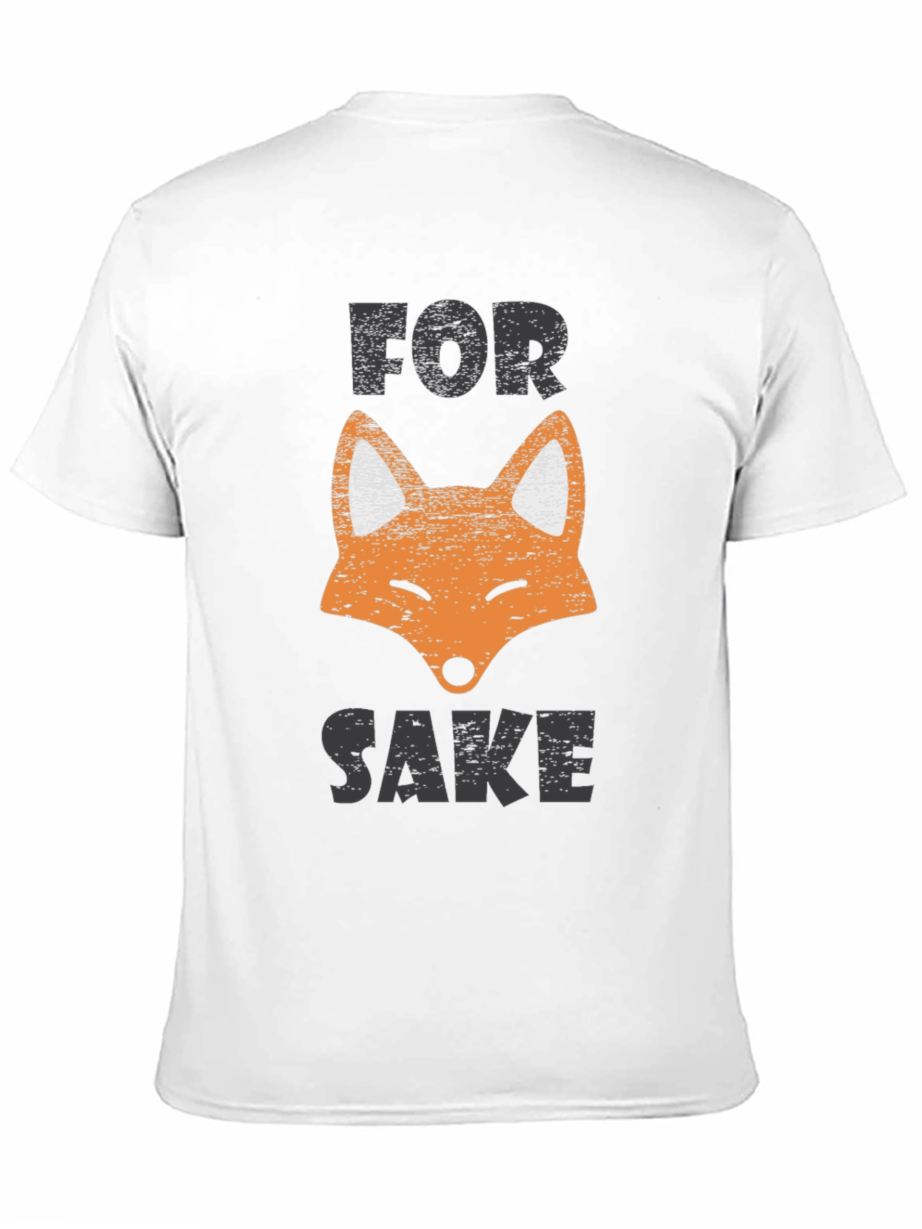 Black For Fox Sake T-Shirt - Novelty Graphic Tee view 11