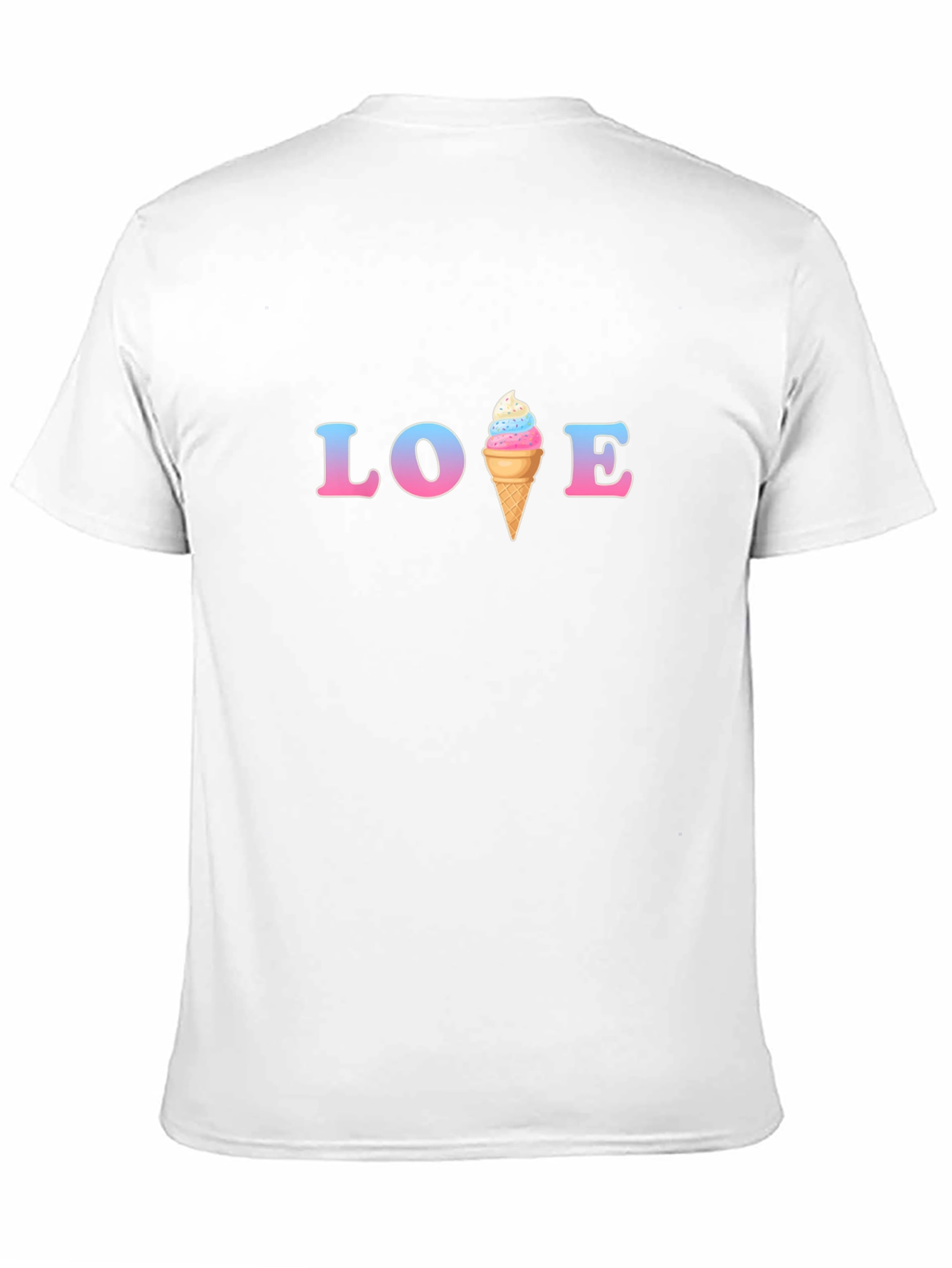 Black Love Ice Cream Graphic T-Shirt view 11