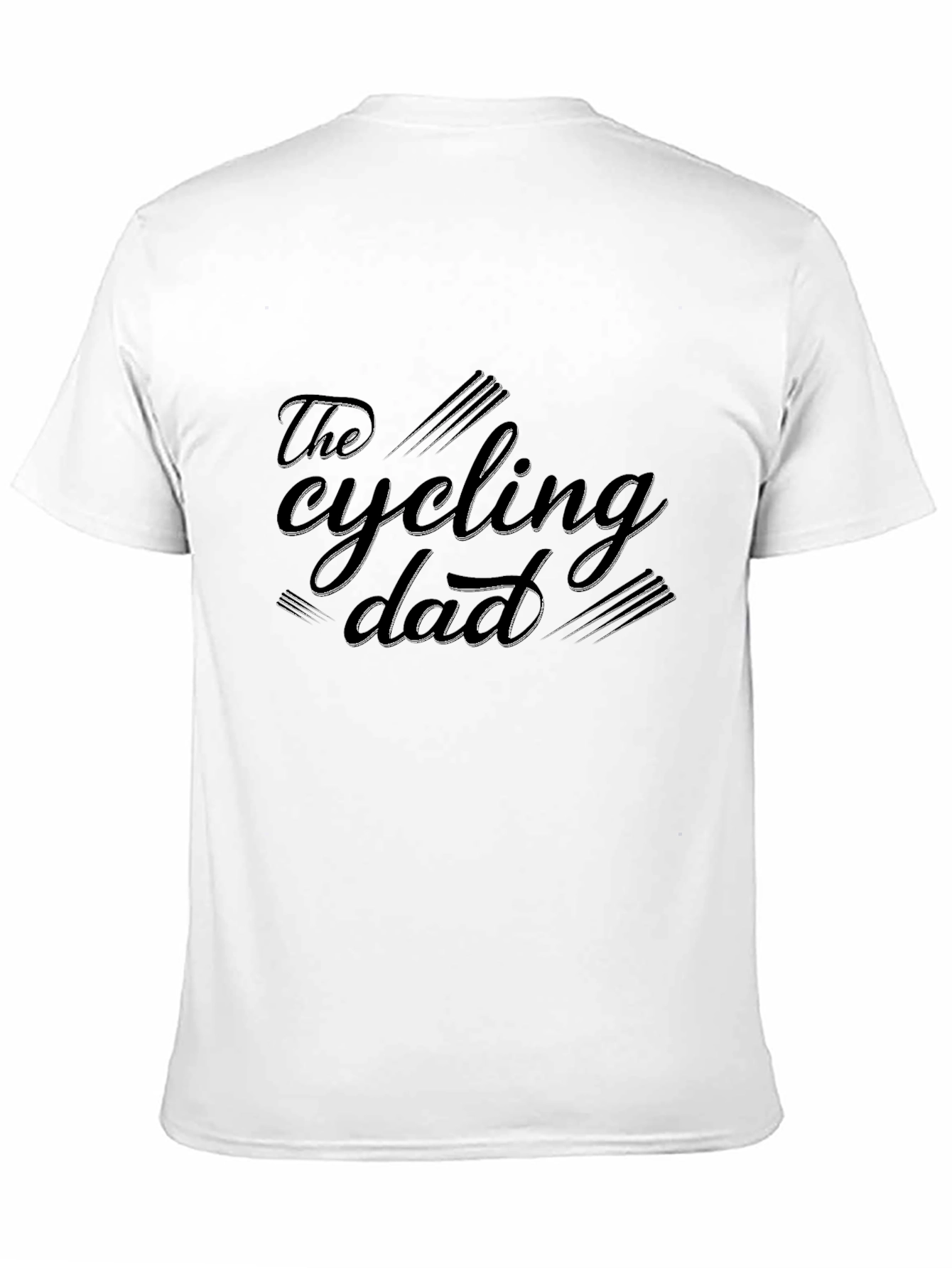 Black The Cycling Dad T-Shirt -  Stylish Gift for Cyclists view 11