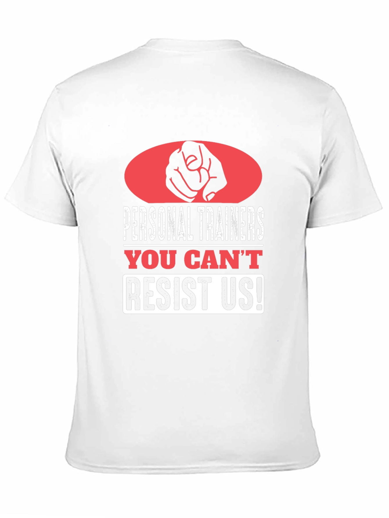 Black Personal Trainers Graphic Tee - You Can't Resist Us! view 11