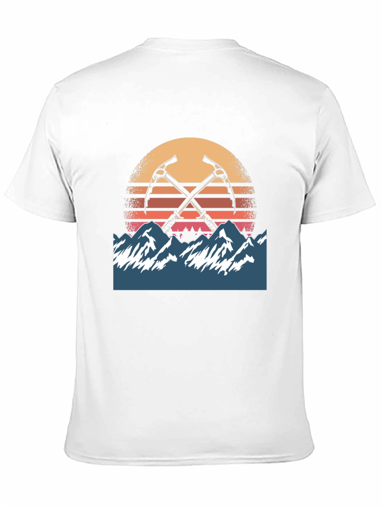 Black Mountain Sunset Climber Tee - Adventure Awaits view 11