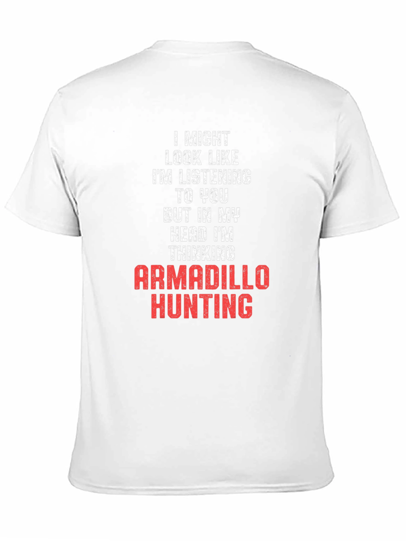 Black Armadillo Hunting T-Shirt - Funny Novelty Tee view 11